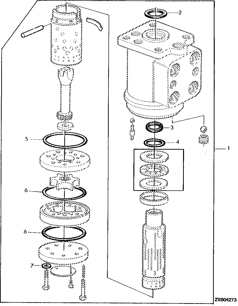 STEERING UNIT SEAL-KIT