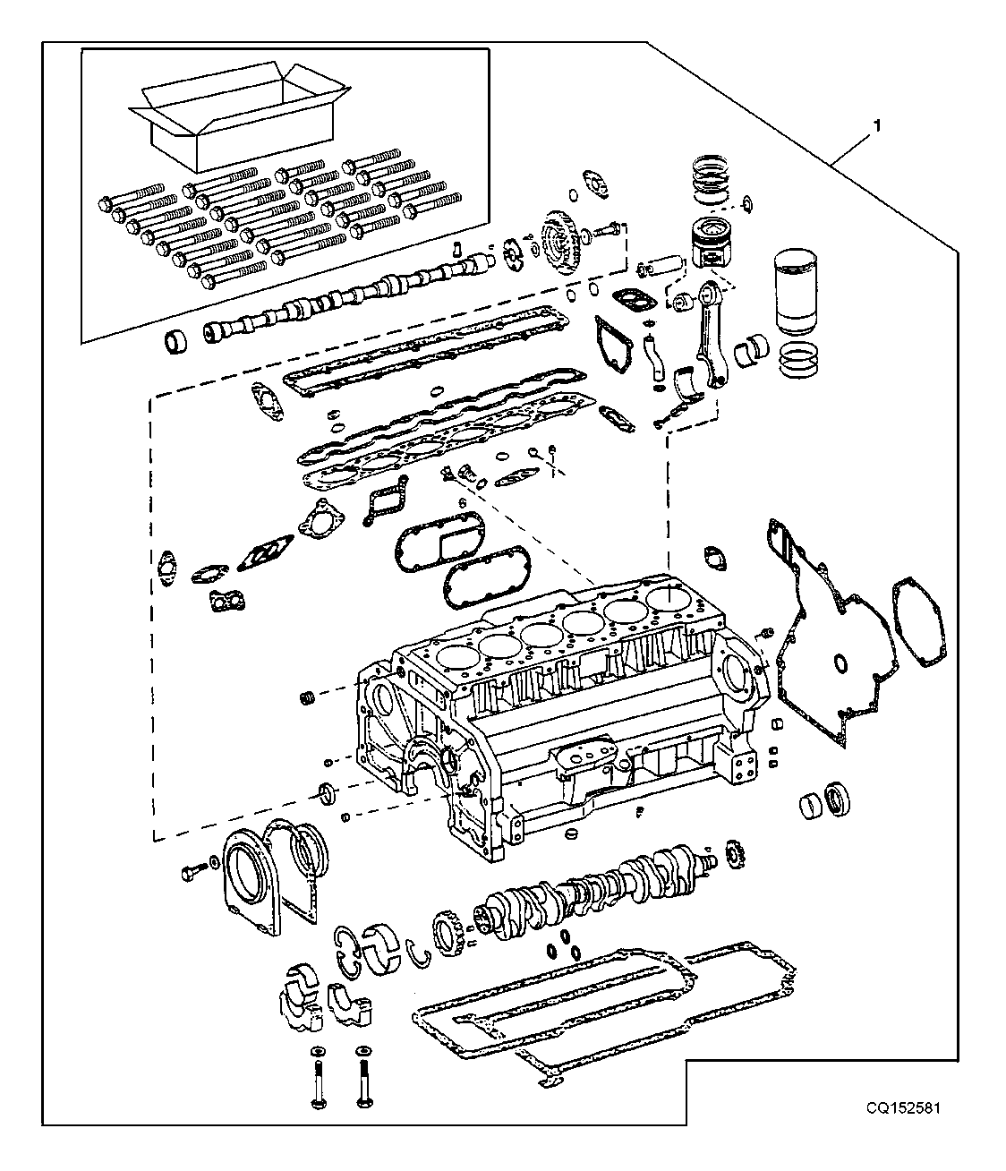 BLOCK CILINDROS - MOTOR 8.1L