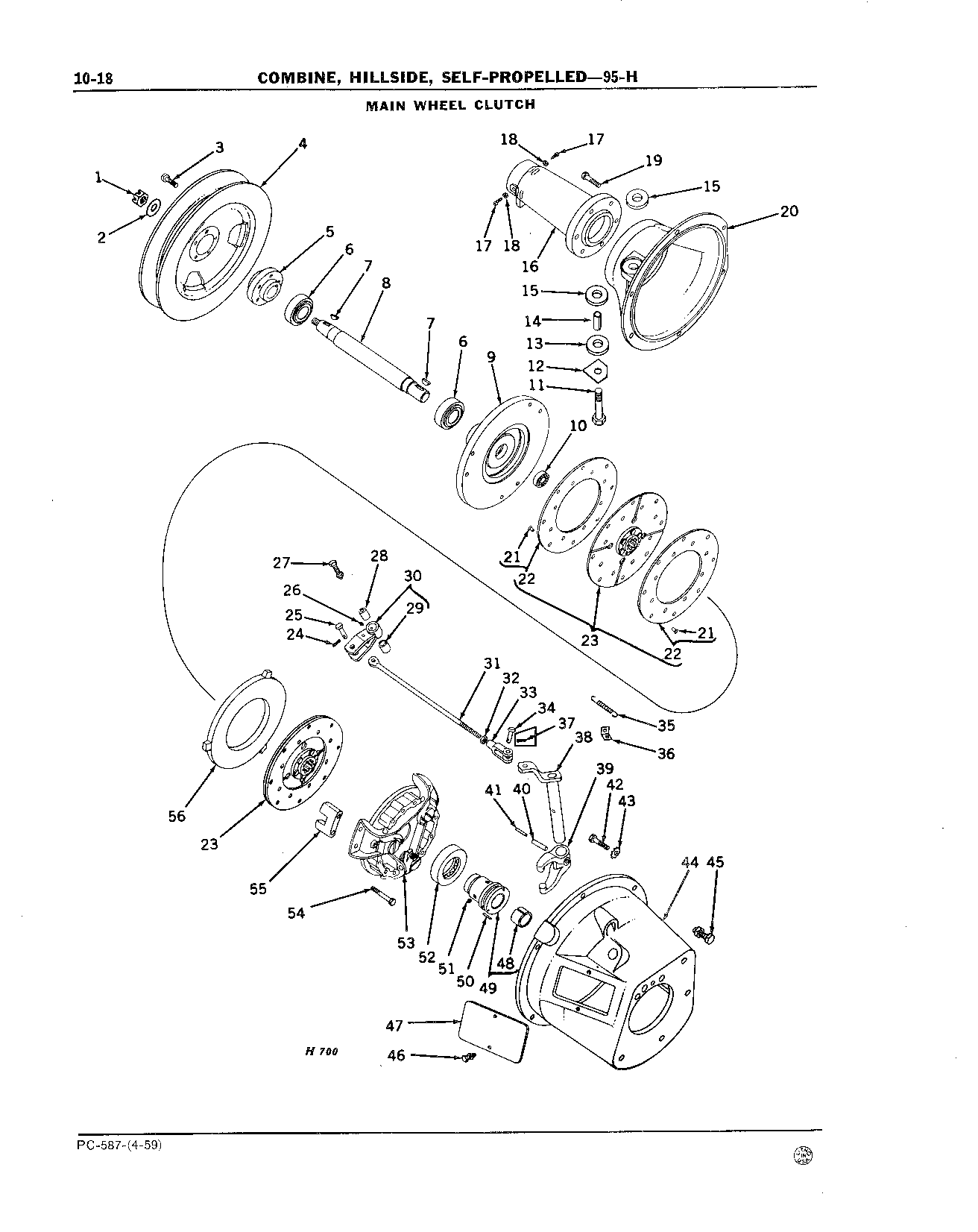 Clutch, Main Wheel