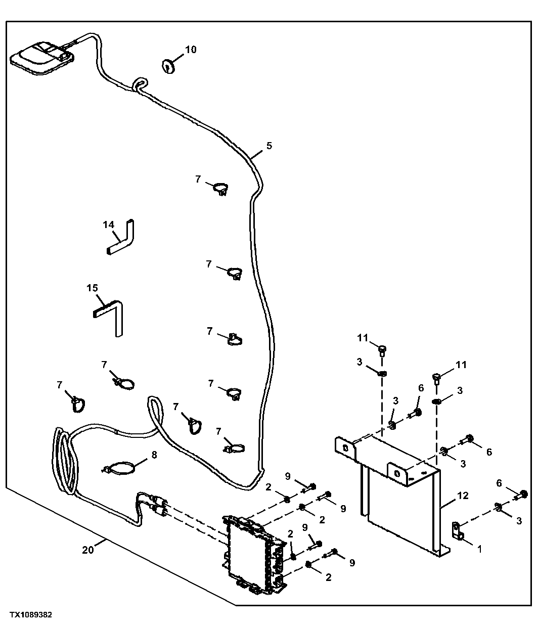 JDLink™ Modular Telematics Gateway (MTG) Assembly