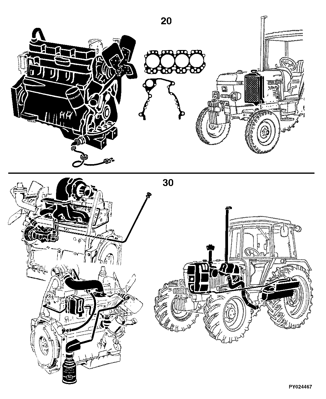 2650, 2650N, 2850 Tractors (Synchro-Transmission)(Europe Edition)