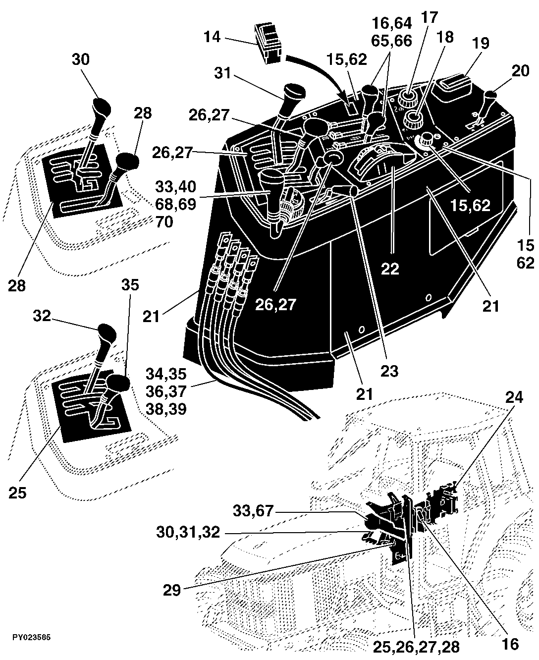 92 OPERATORS STATION, CONTROLS, ACCESSORIES
