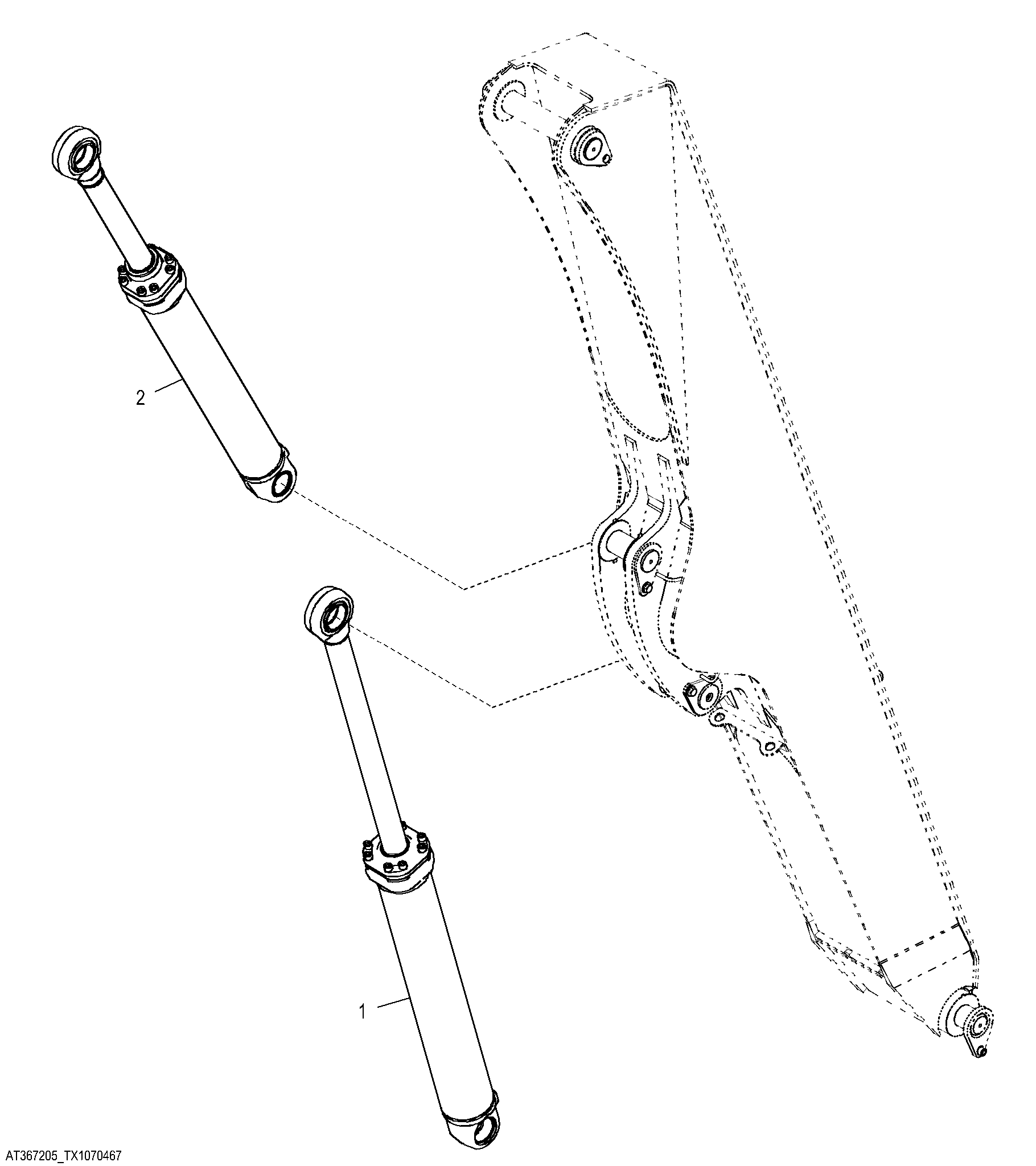 Hydraulic Cylinders - Boom