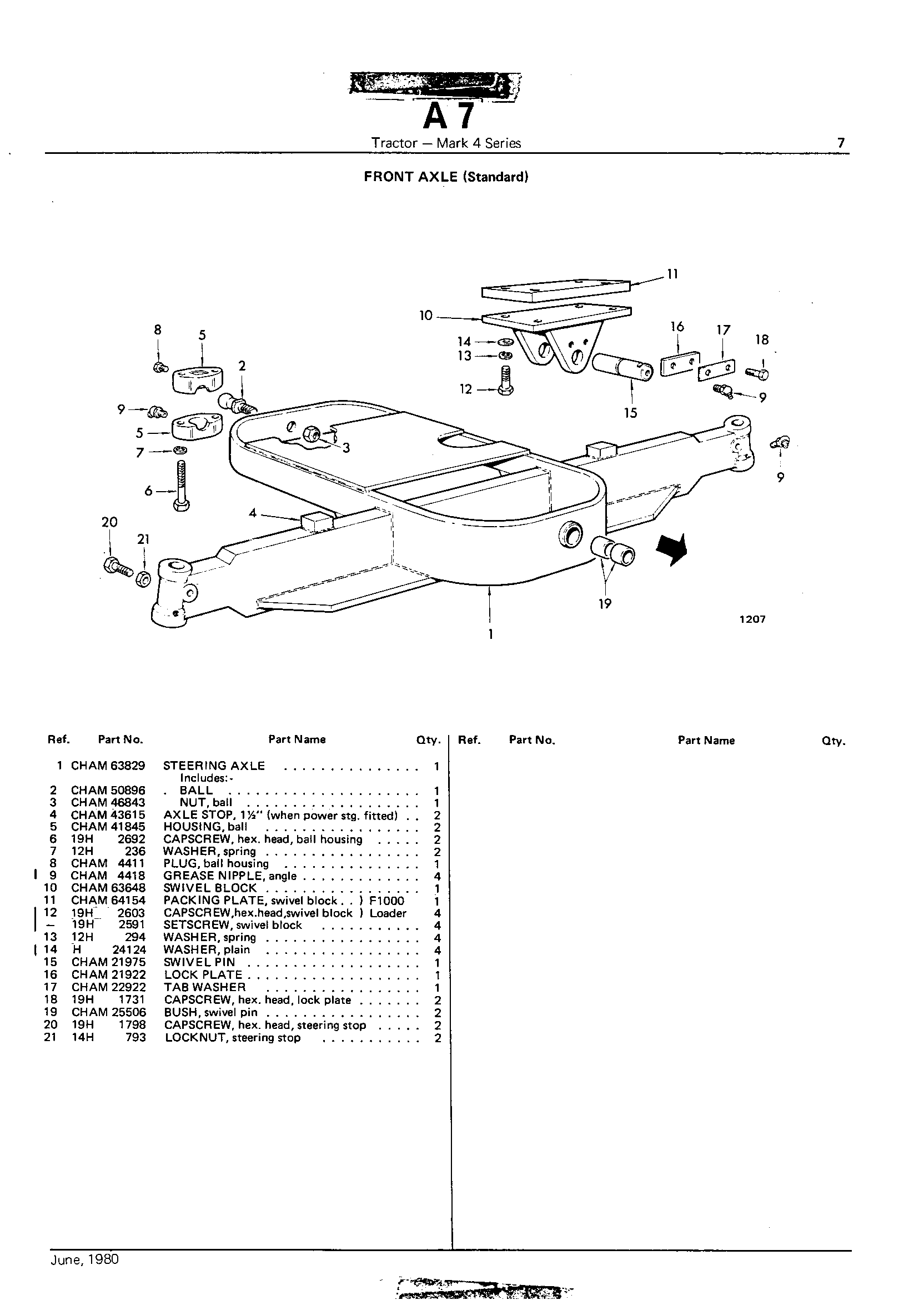 Front Axle