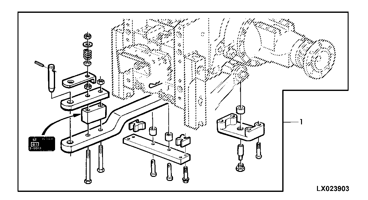 DRAWBAR - FIELD INSTALLATION KIT