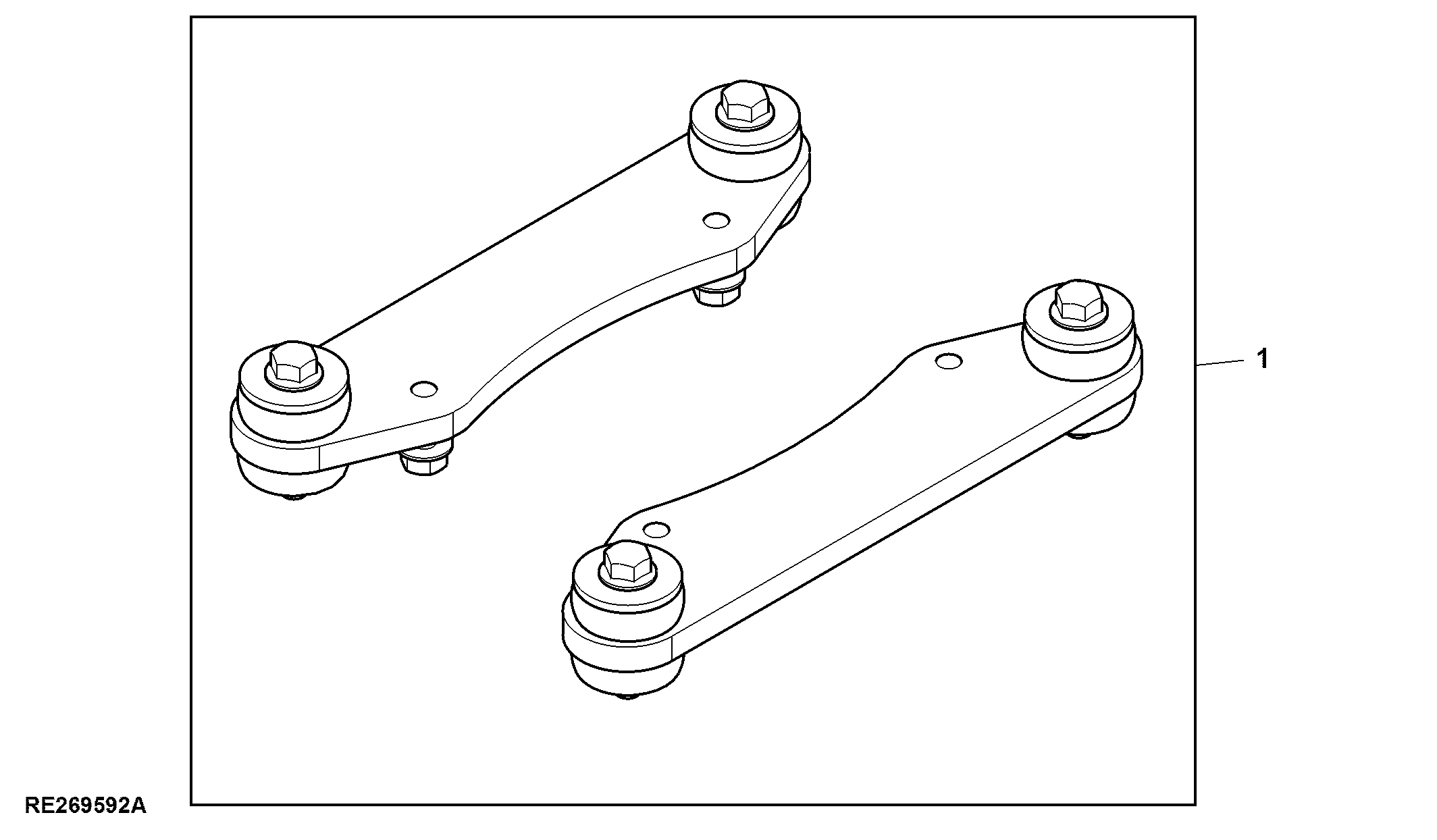 Attachment, Dual Beam Radar Sensor Mounting