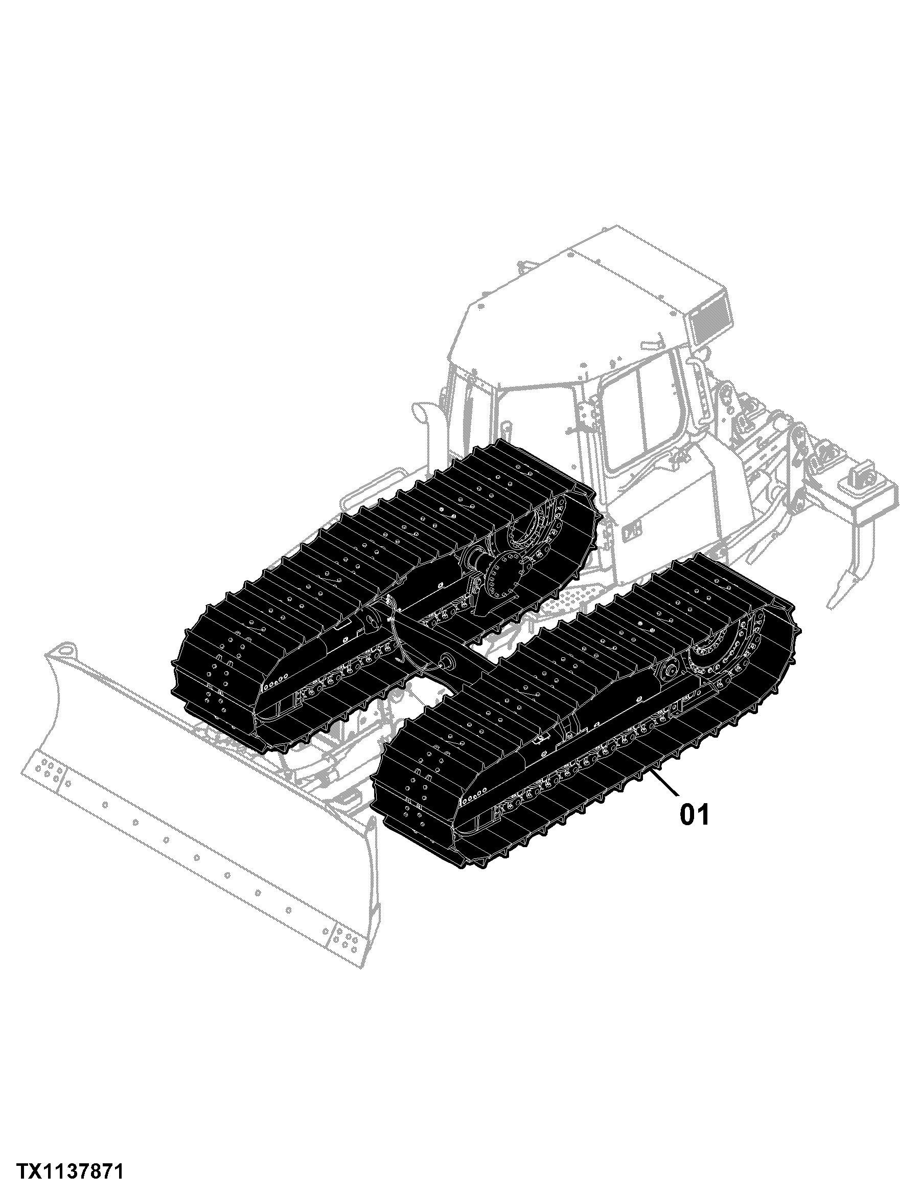 700K Crawler Dozer (PIN: 1T0700KX_ _E217278 - 275435) Engine 6068HT092