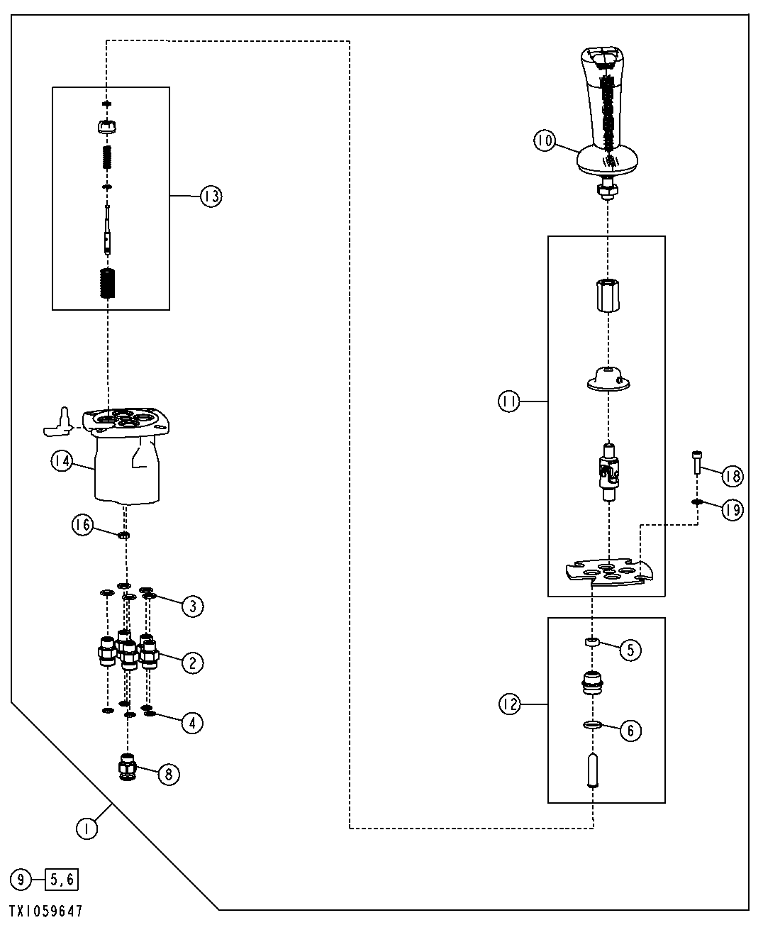 Pilot Controller Valve (Right Hand) (172423 - )