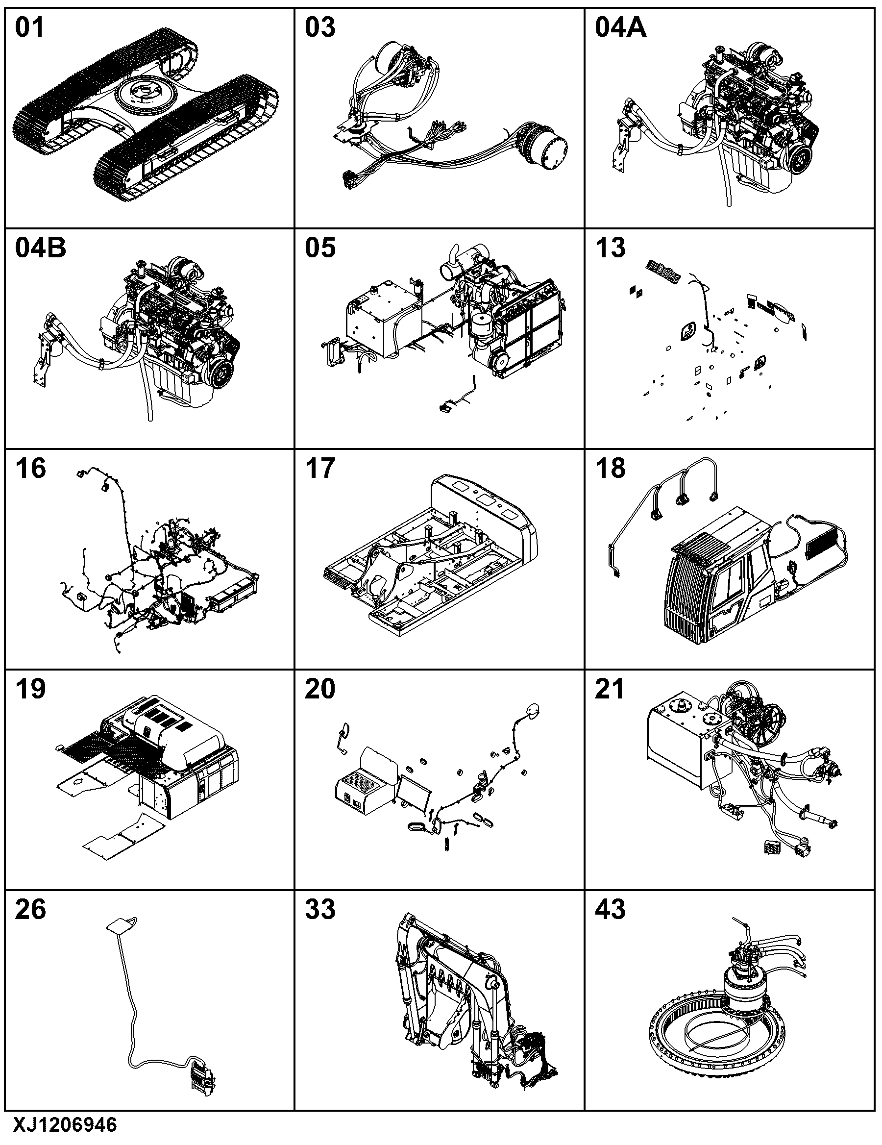 E360 Excavator (PIN: 1YNE36A_ _ _C600002- )(PIN: 1YNE36A_ _ _D600069- )(Engine: 6090HT009,6090HT007)