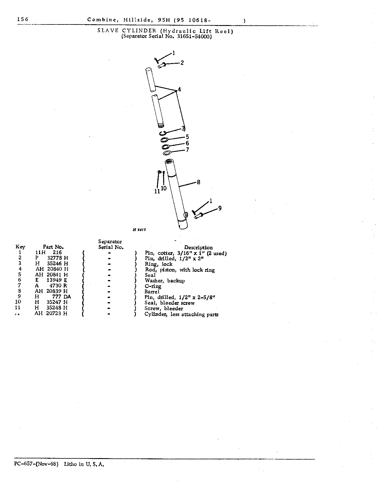 Lift Reel Hydraulics (Continued)