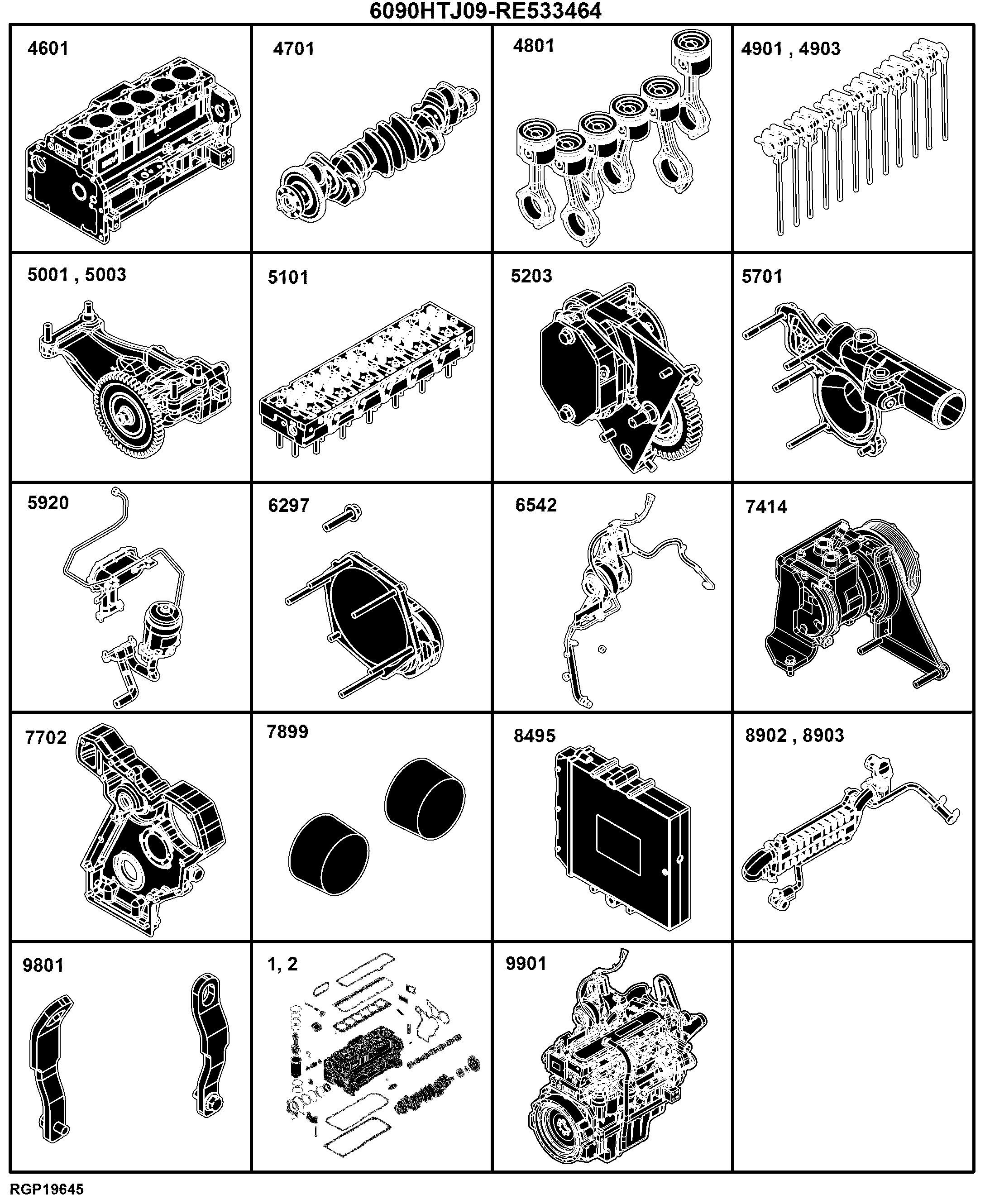 04B Engine 6090HTJ09-RE533464