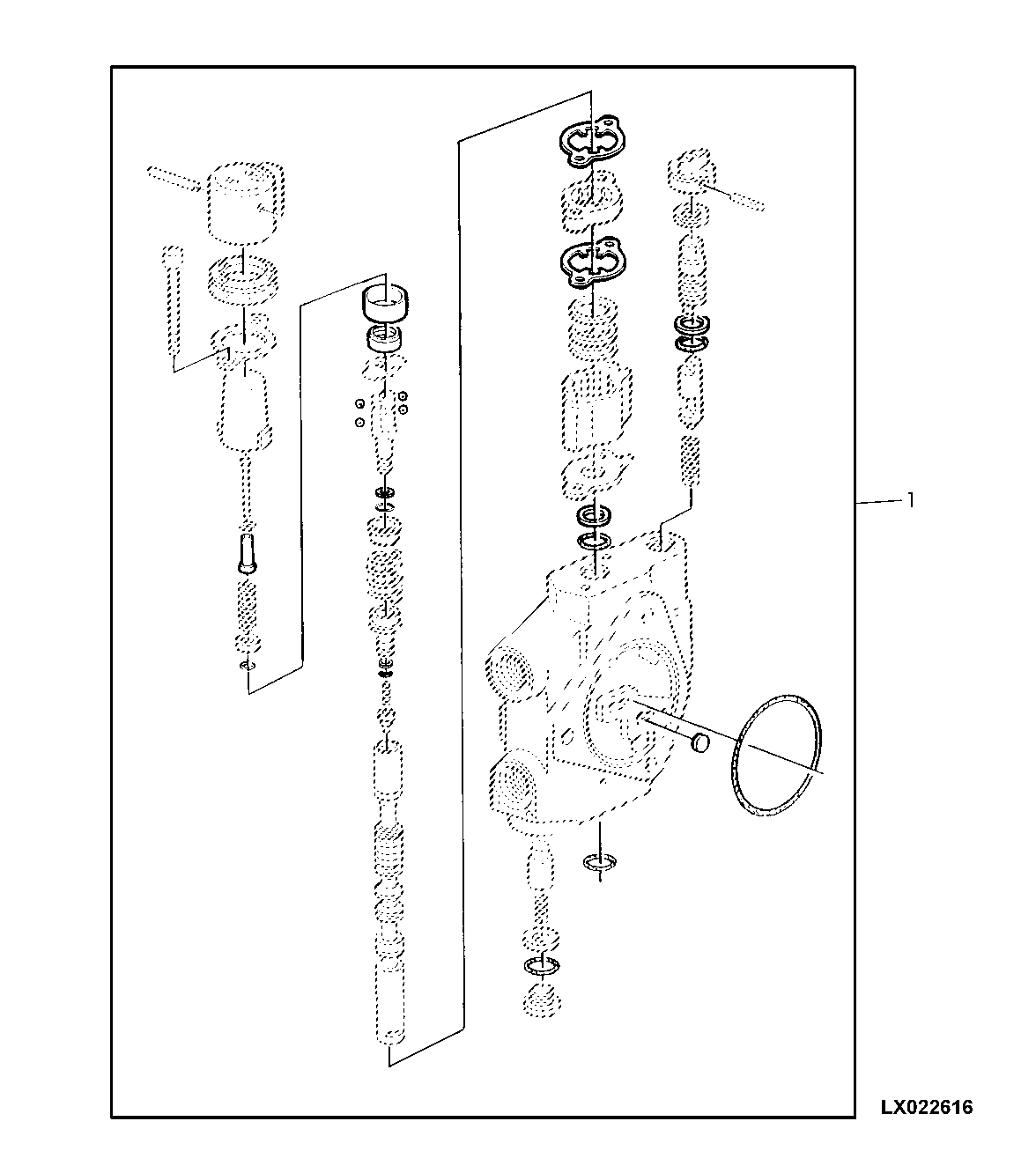 REPAIR KIT SELECTIVE CONTROL VALVE (201 SERIES)