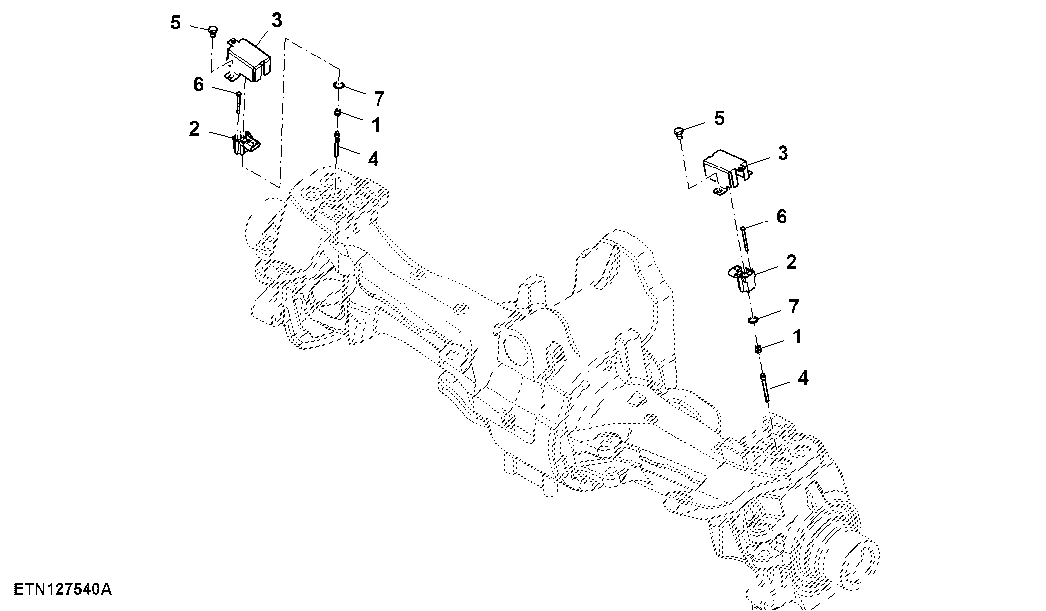Steering Angle Sensor, ACS™, 1300 MFWD ( - 058000)