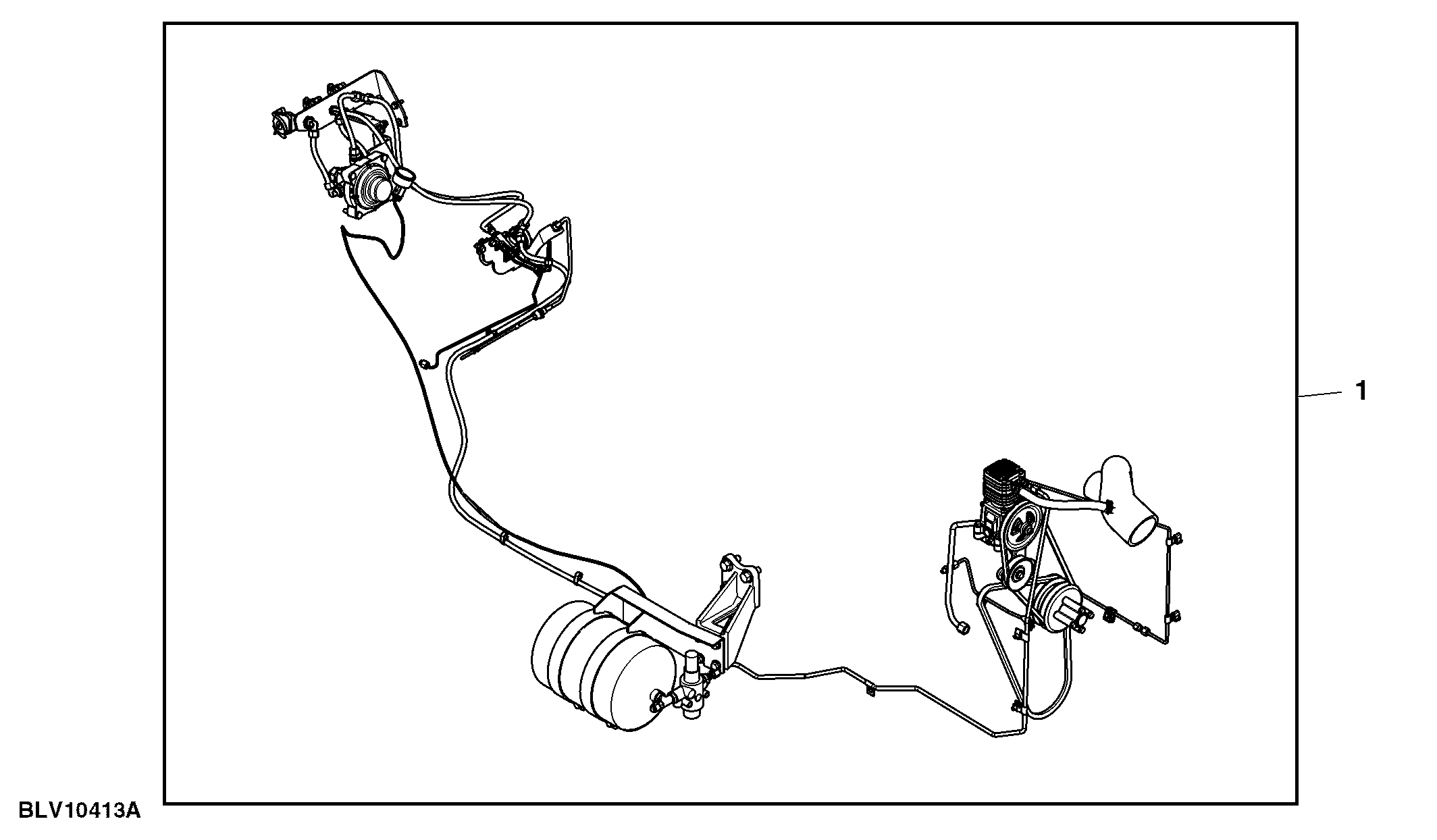 Attachment, Pneumatic Trailer Brake