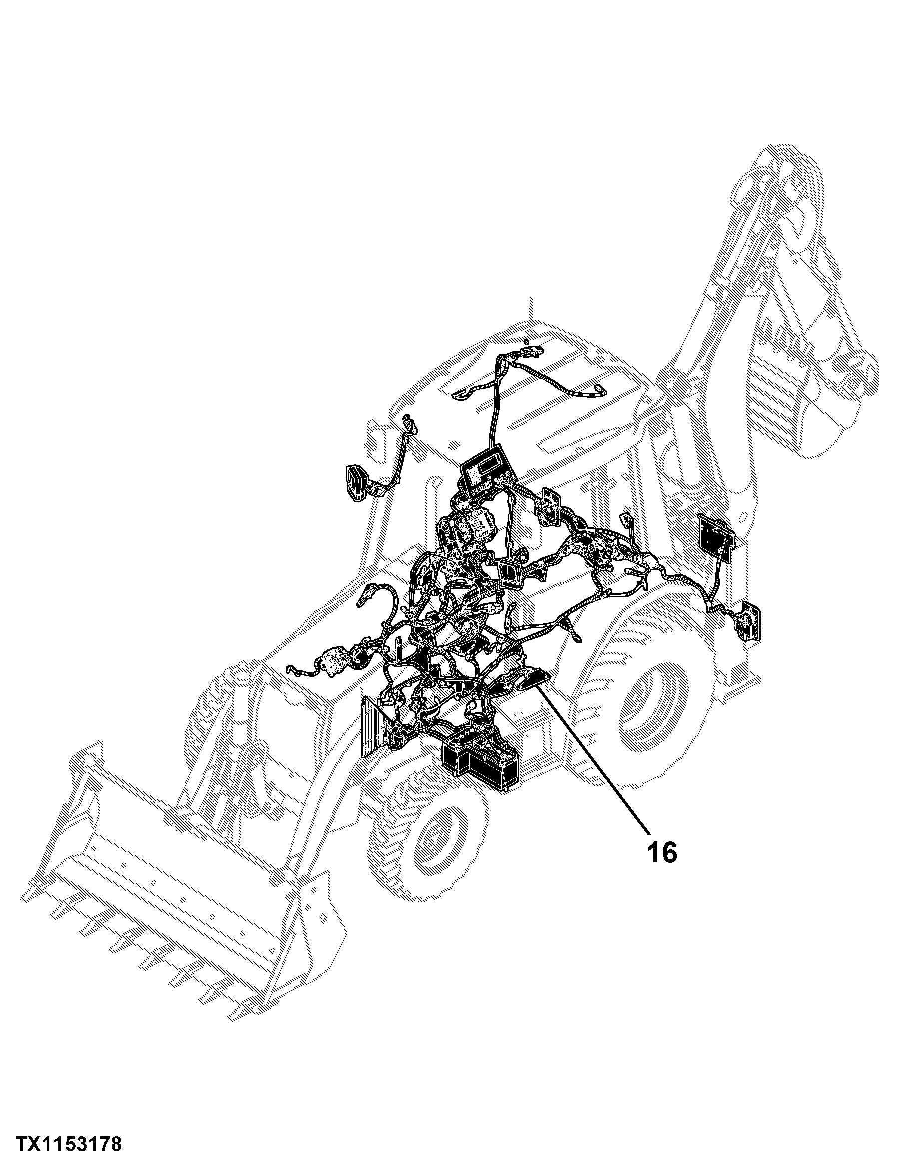 325SK Backhoe Loader (PIN: 1T0325SK_ _C235589 - C256253)(Engine 4045TT096)