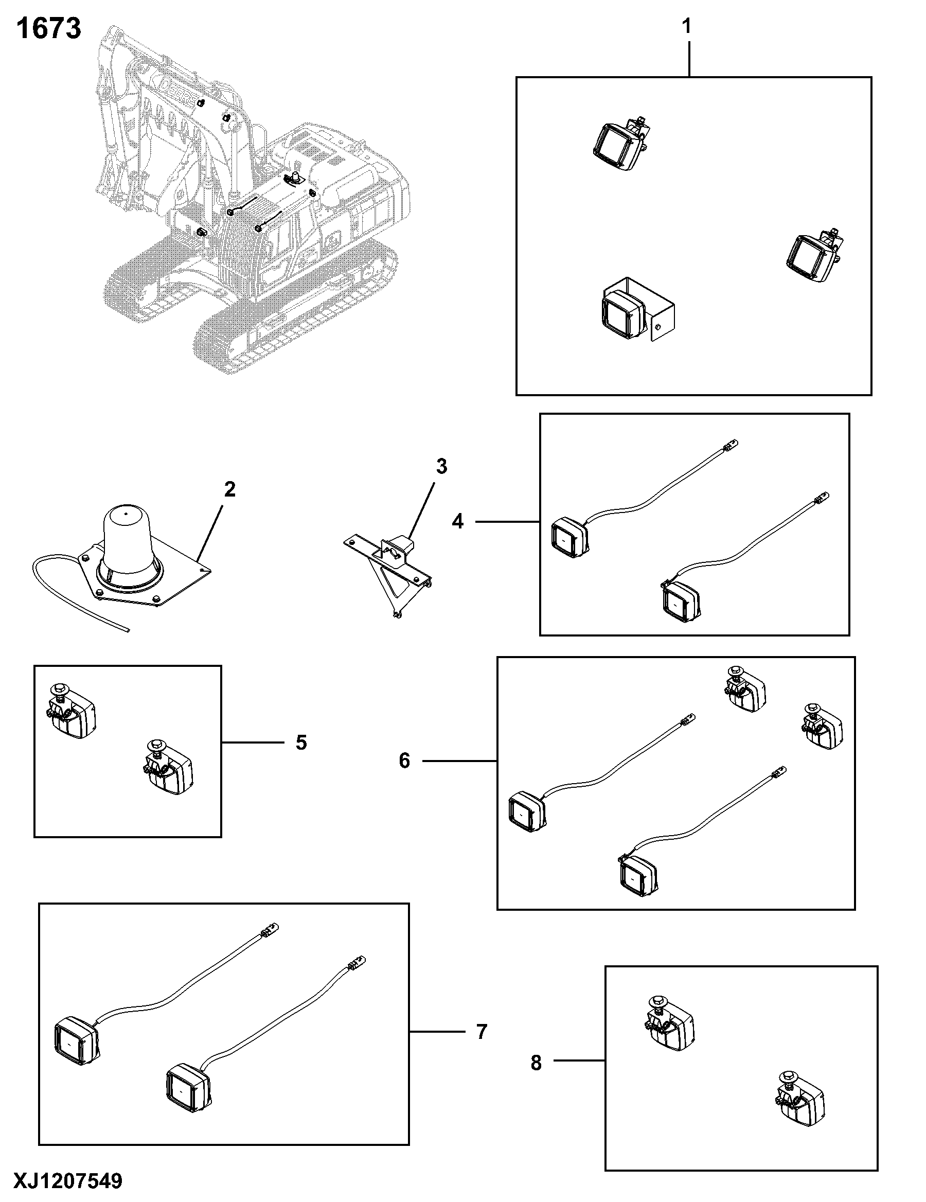 1673 Vehicle Lighting System