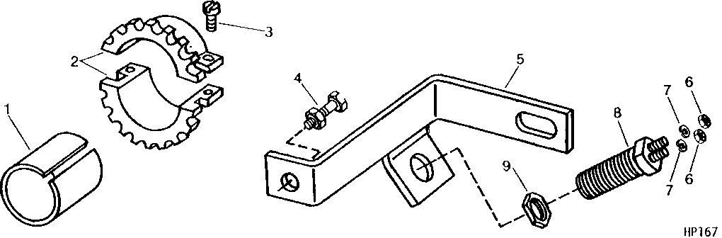 FEEDER HOUSE LOWER SHAFT SPEED SENSOR ( - 507050)