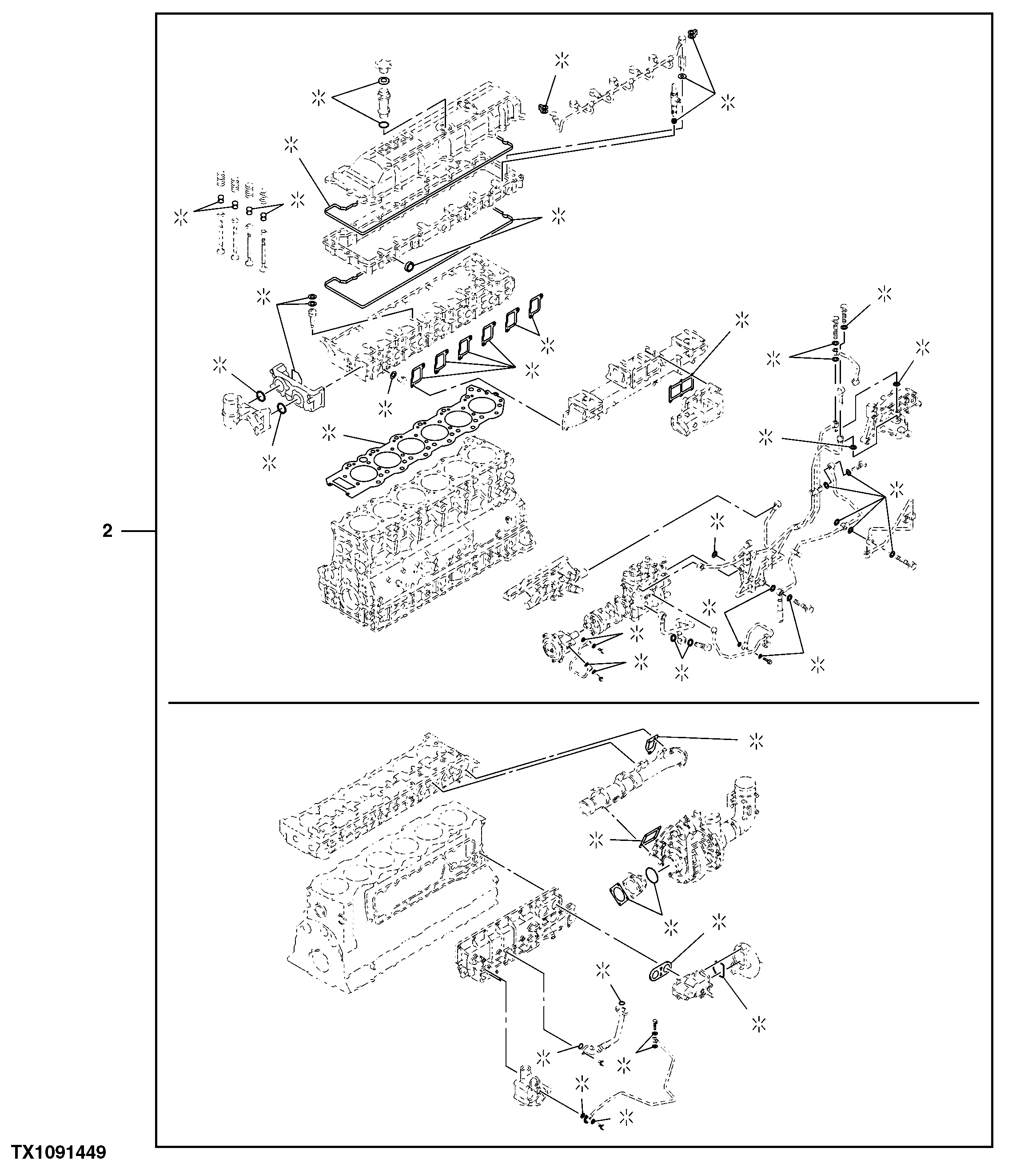 Engine Head Gasket Replacement Kit