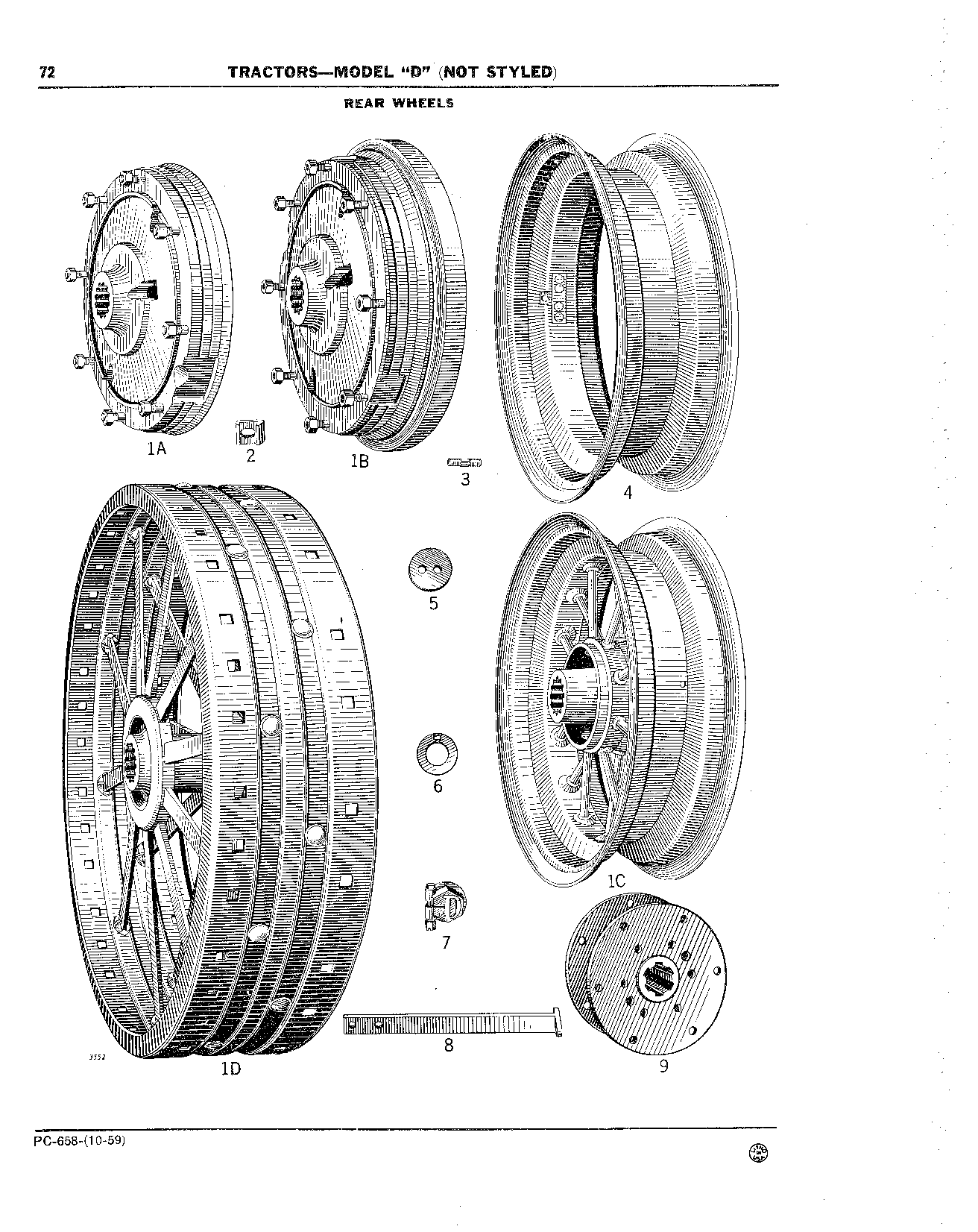 Wheels, Rear
