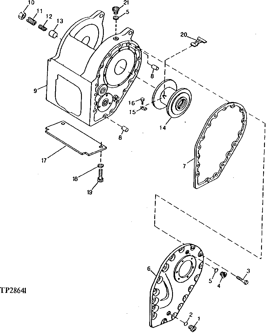 WINCH HOUSING, DRUM AND COVER (MODEL 4000 WINCH)