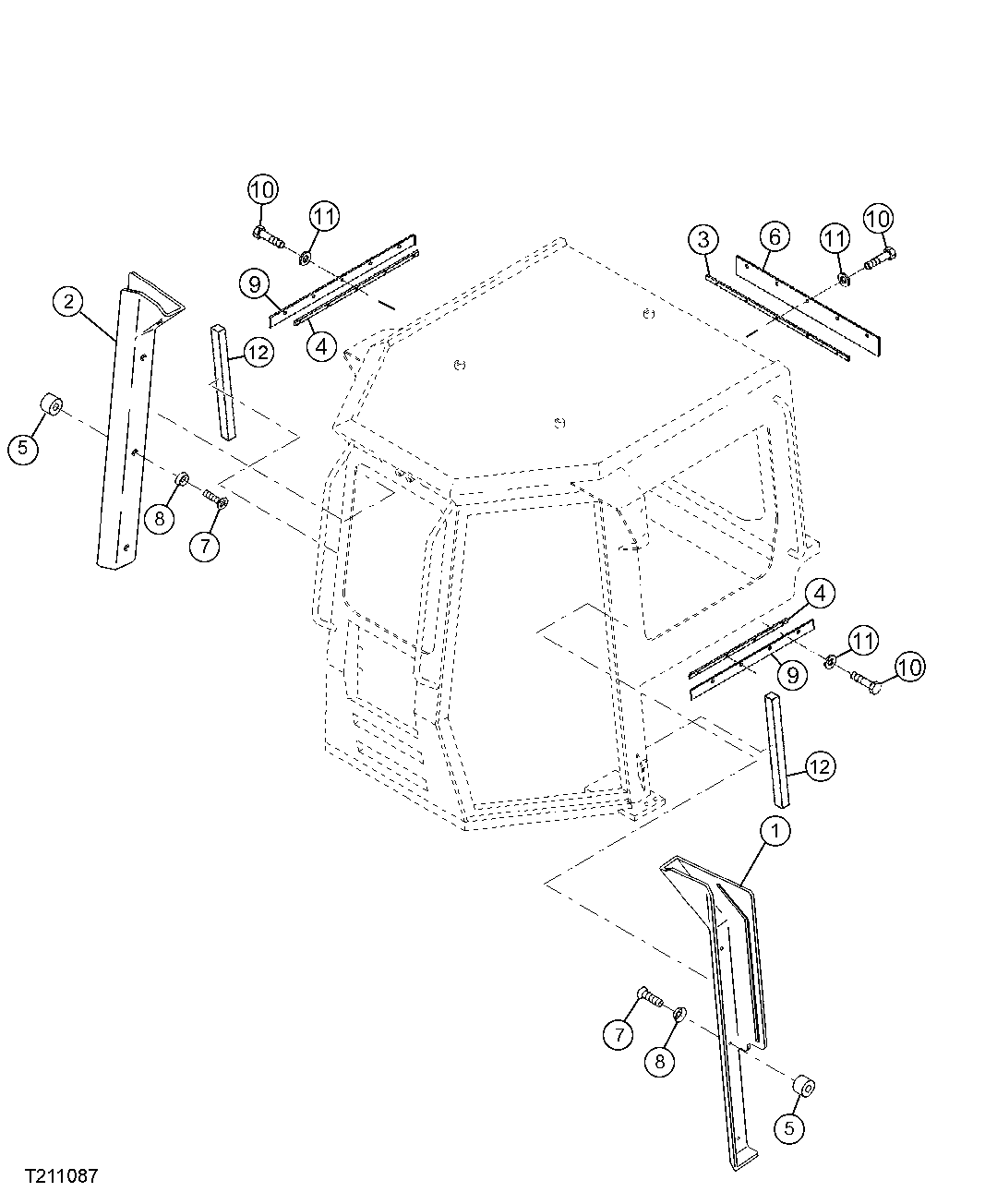 OPERATOR STATION COVERS AND WASTE HANDLER CAB SEALS