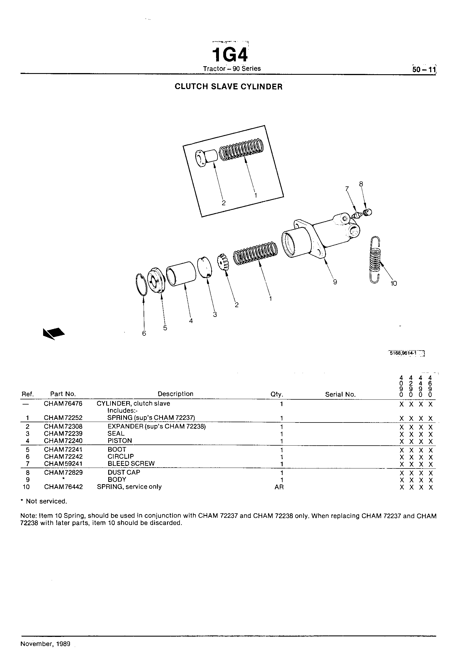 Power Train Clutch Slave Cylinder