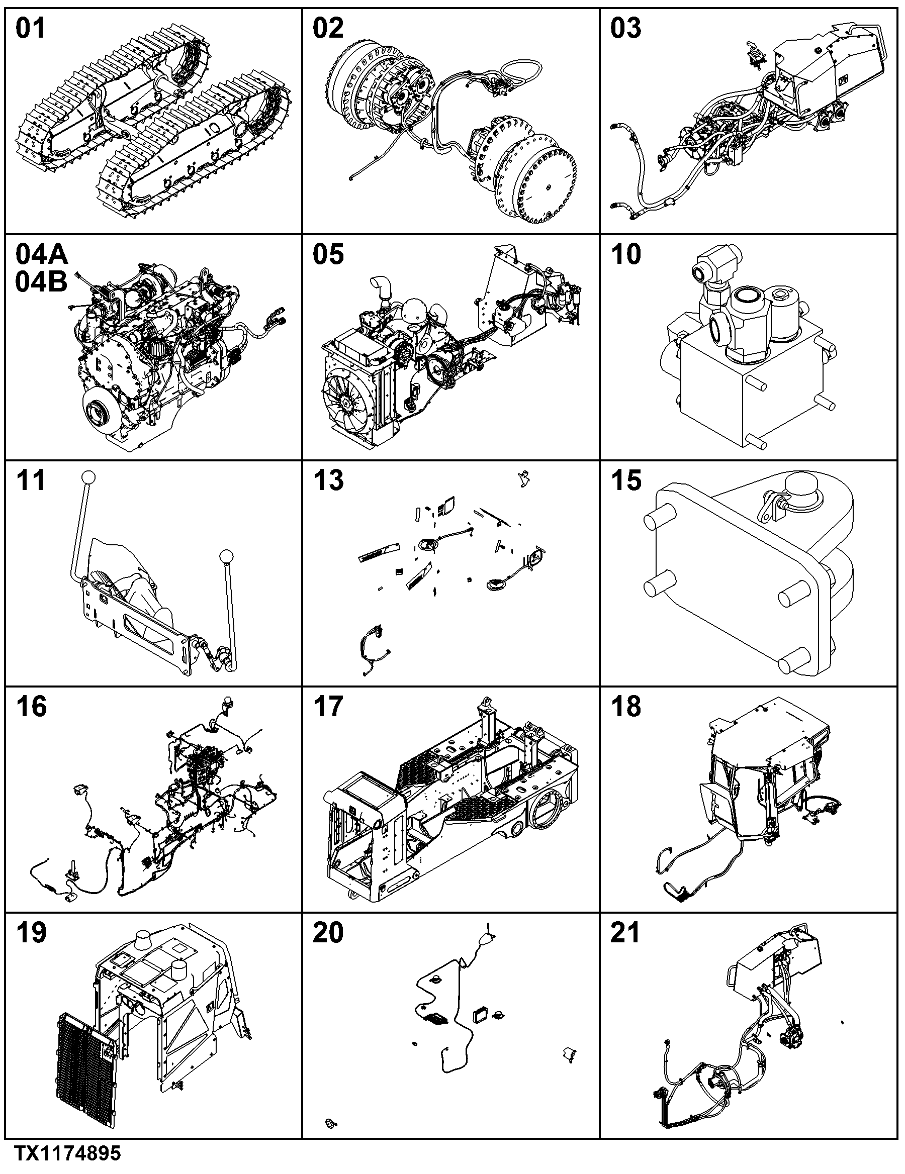 1050K Crawler Dozer (PIN: 1T01050K_ _F268234- )