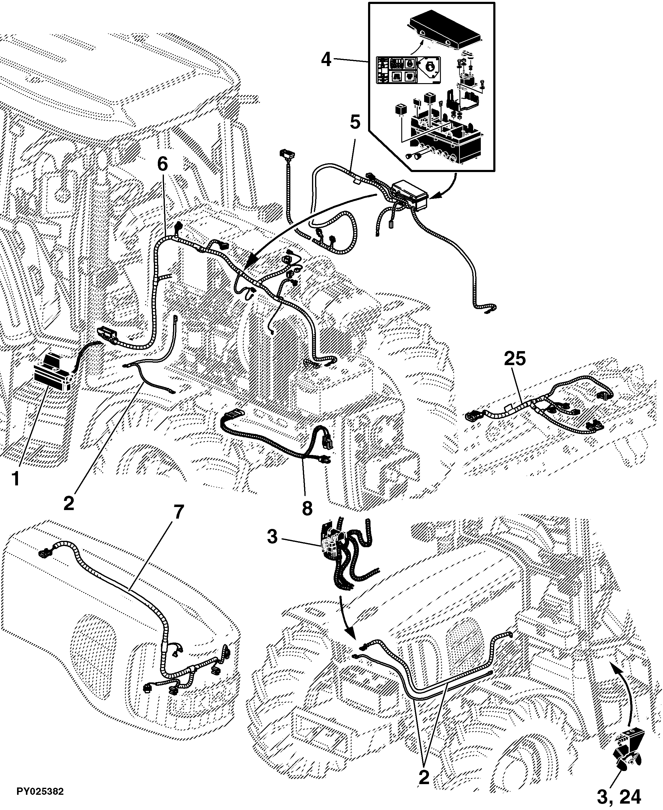 42 Electrical Components / Wiring Harnesses and Precision Farming Equipment
