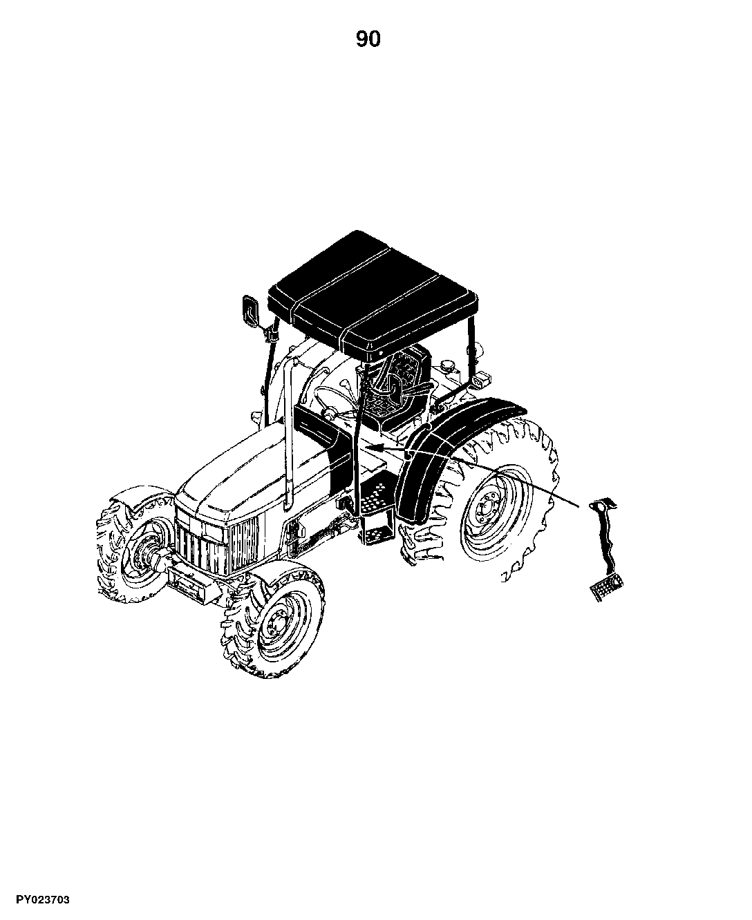 Tractors 5215, 5315, 5415, 5515, 5515 High Crop (Europe Edition)