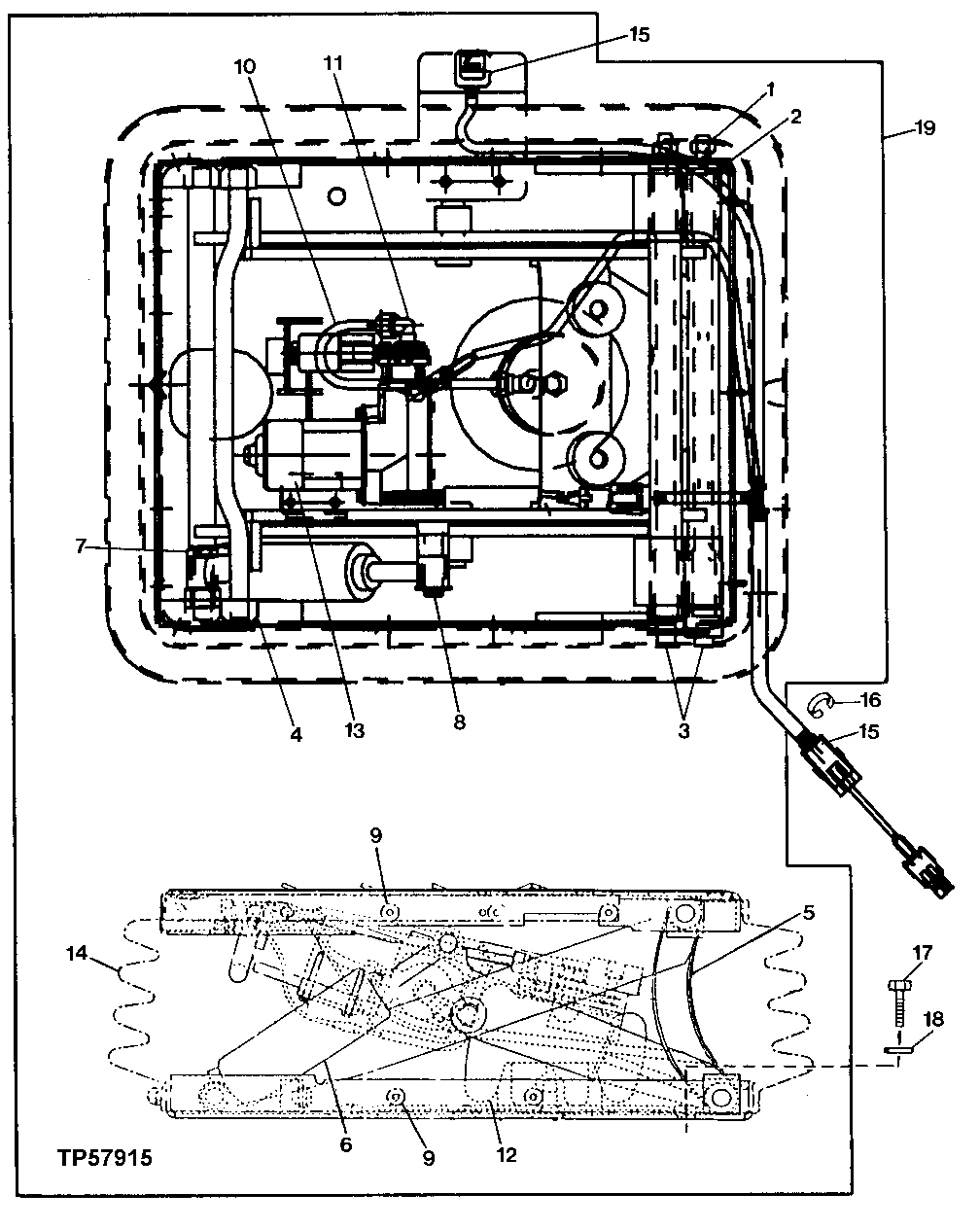 Air Suspension Seat and Shock Absorber (849018 - )