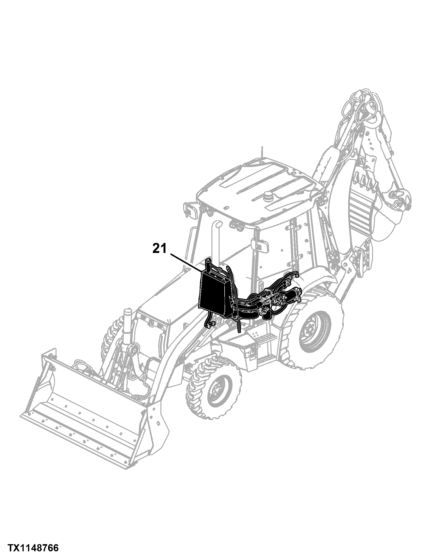 310SK TC (TMC) Backhoe Loader (Engine 4045HT063,4045HT073)(PIN: 1T0310TK_ _E219607 - E270402)