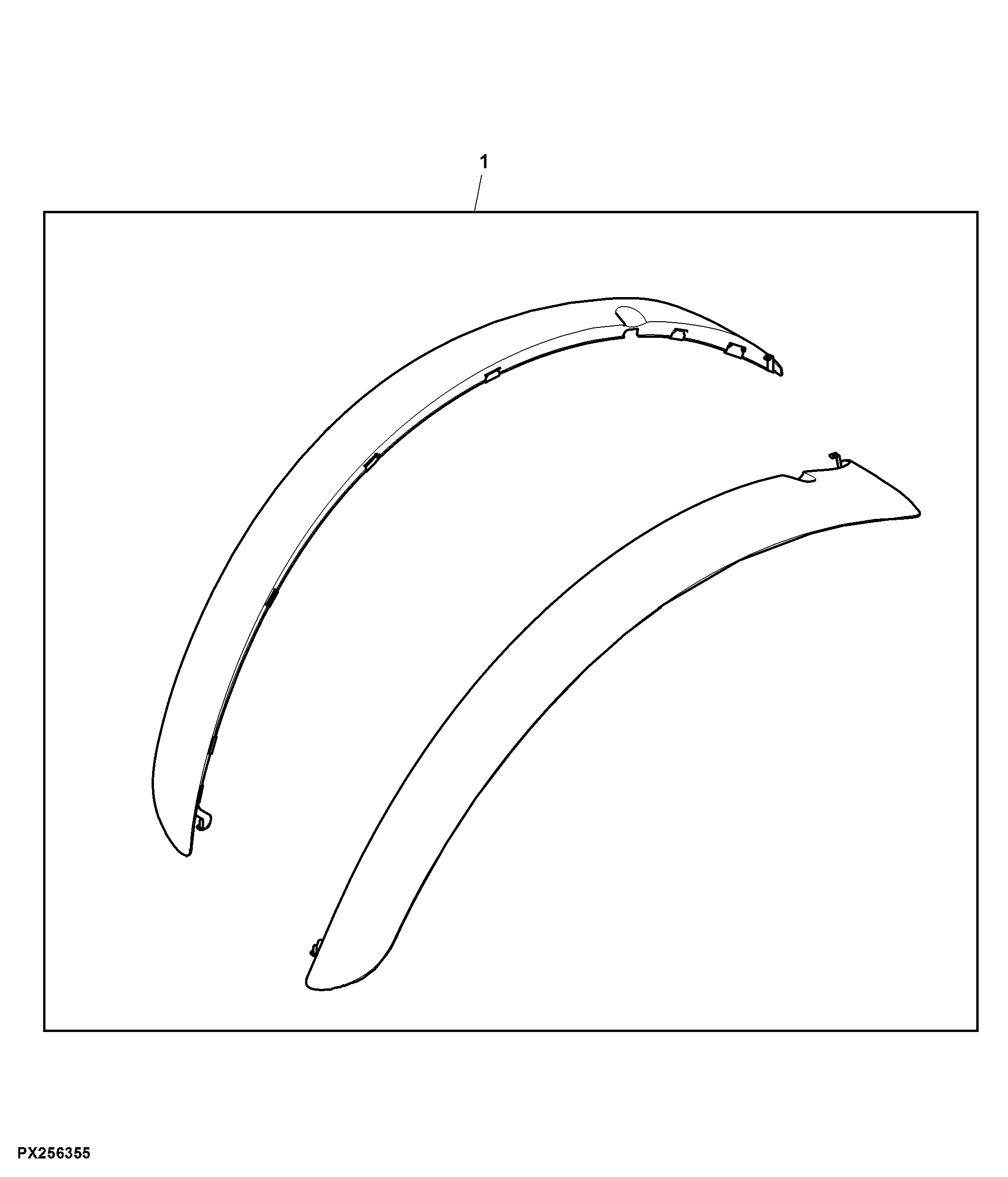 Fender Side Extension, Cab, Attachment