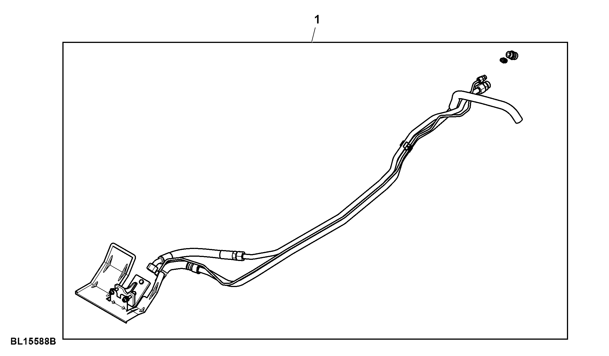 Attachment, Oil Lines, Front Loader
