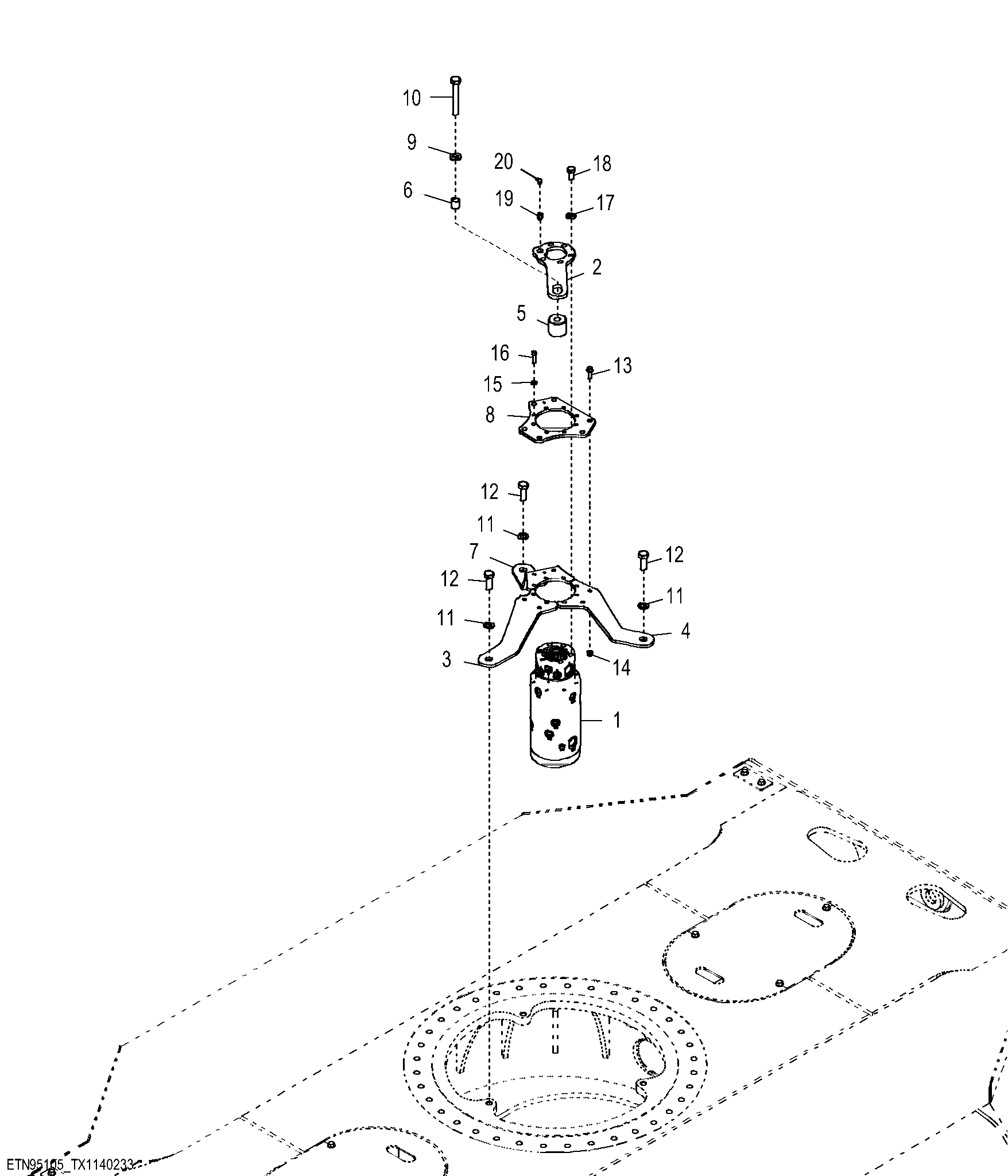 Rotary Manifold, Base Model (254106 - 275516)