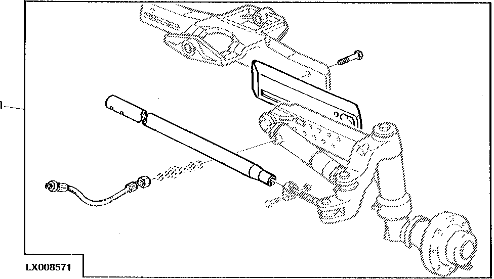 FRONT AXLE, EXTENSION - FIELD INSTALLATION KIT