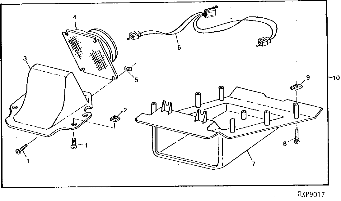 FRONT SPEAKERS AND RADIO MOUNTING KIT (DELCO)