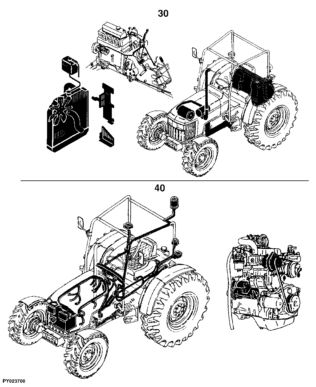 Tractors 5215, 5315, 5415, 5515, 5515 High Crop (Europe Edition)
