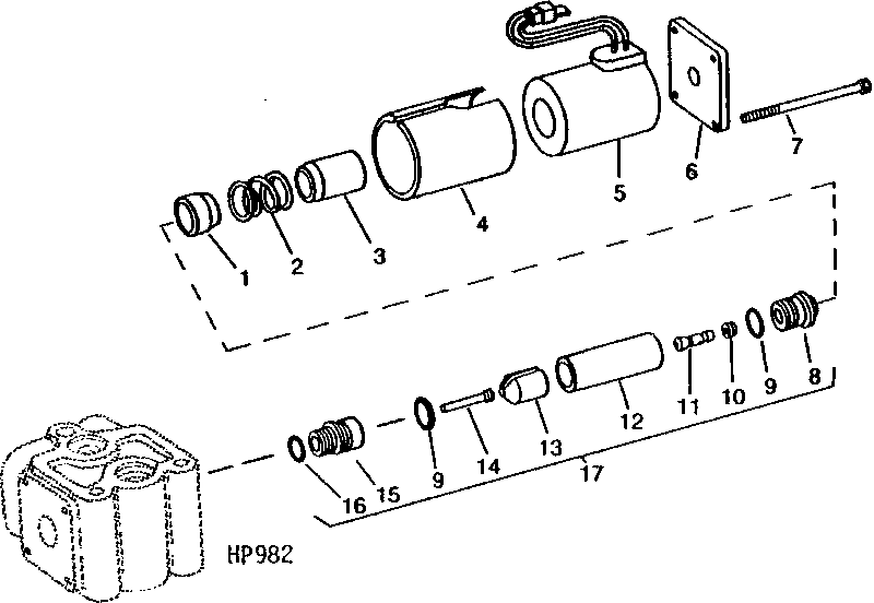 COILS FOR LEVELING VALVE AND SOLENOID CONTROL VALVE (SIDEHILL AND AUTOMATIC HEADER HEIGHT CONTROL)