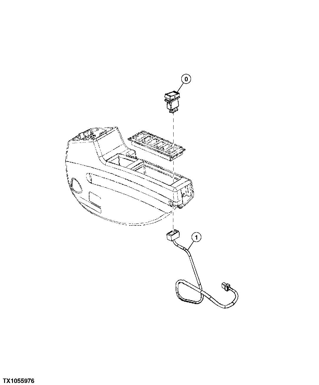 Fan Reversing Wiring Harness and Switch