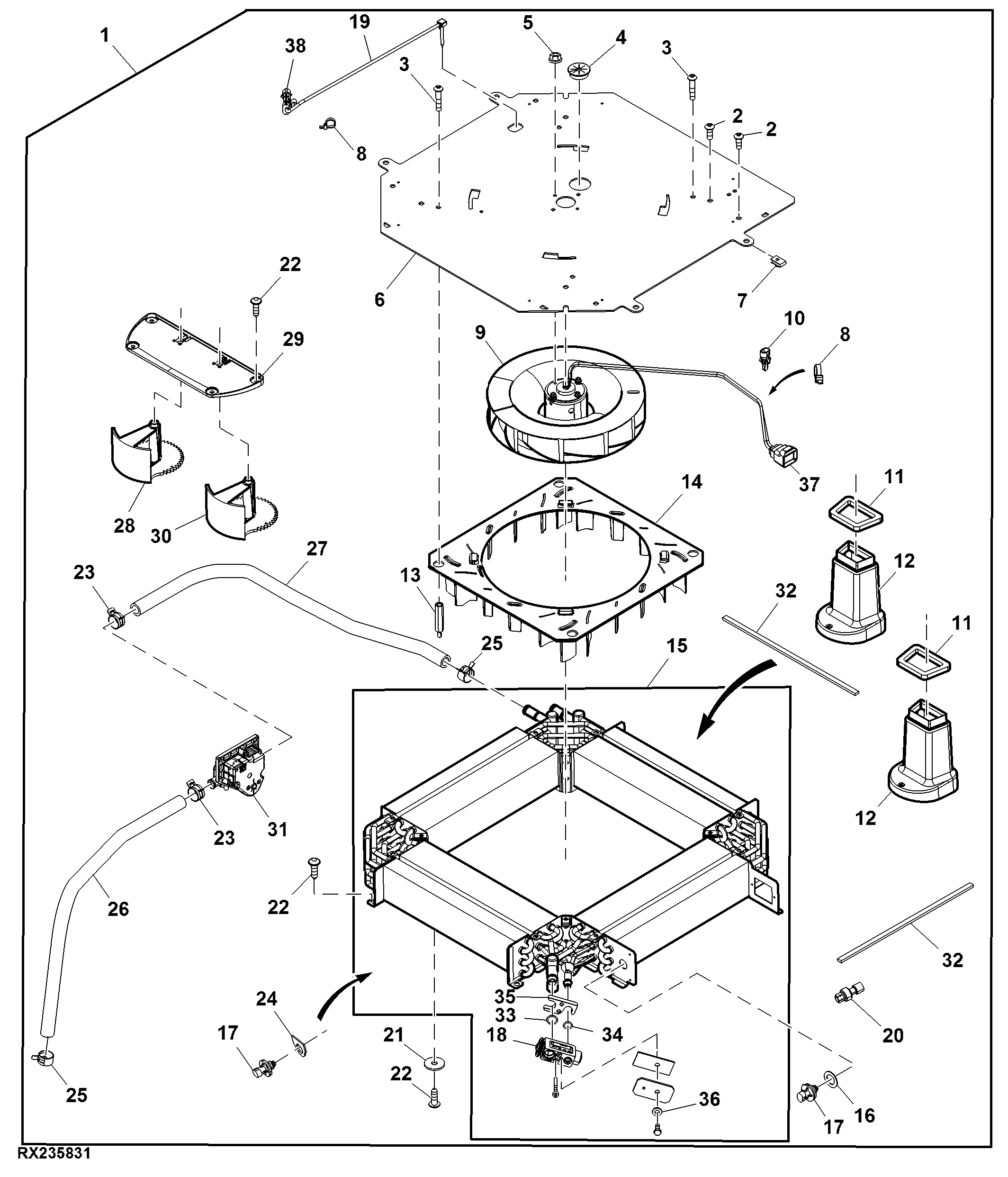 Heater and A/C Module, Automatic Temperature Control