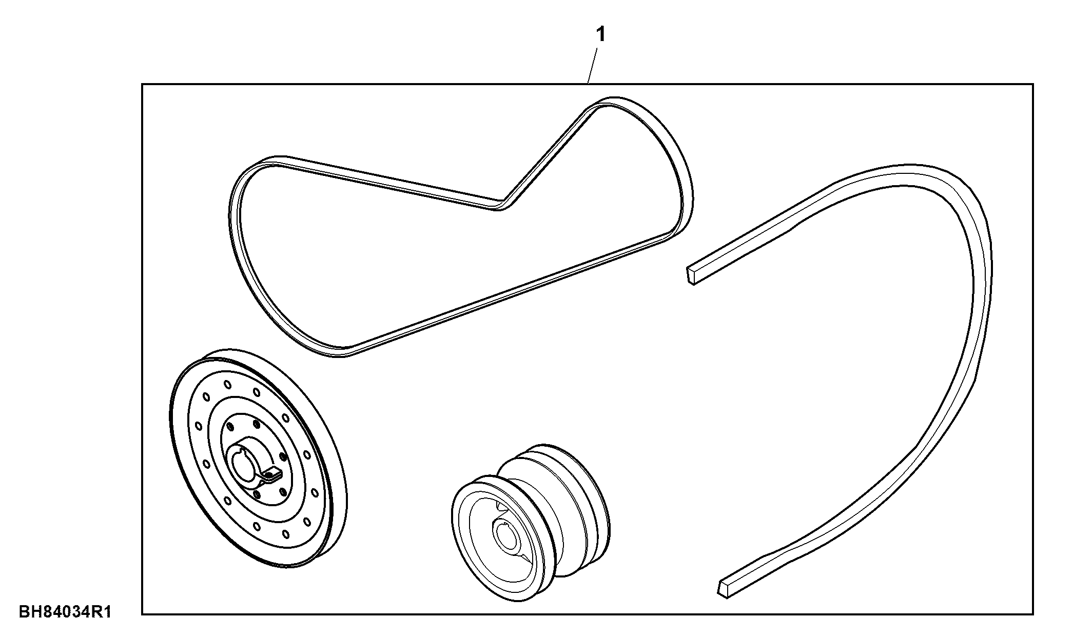 Attachment, Edible Bean Elevator Slow Down Drive