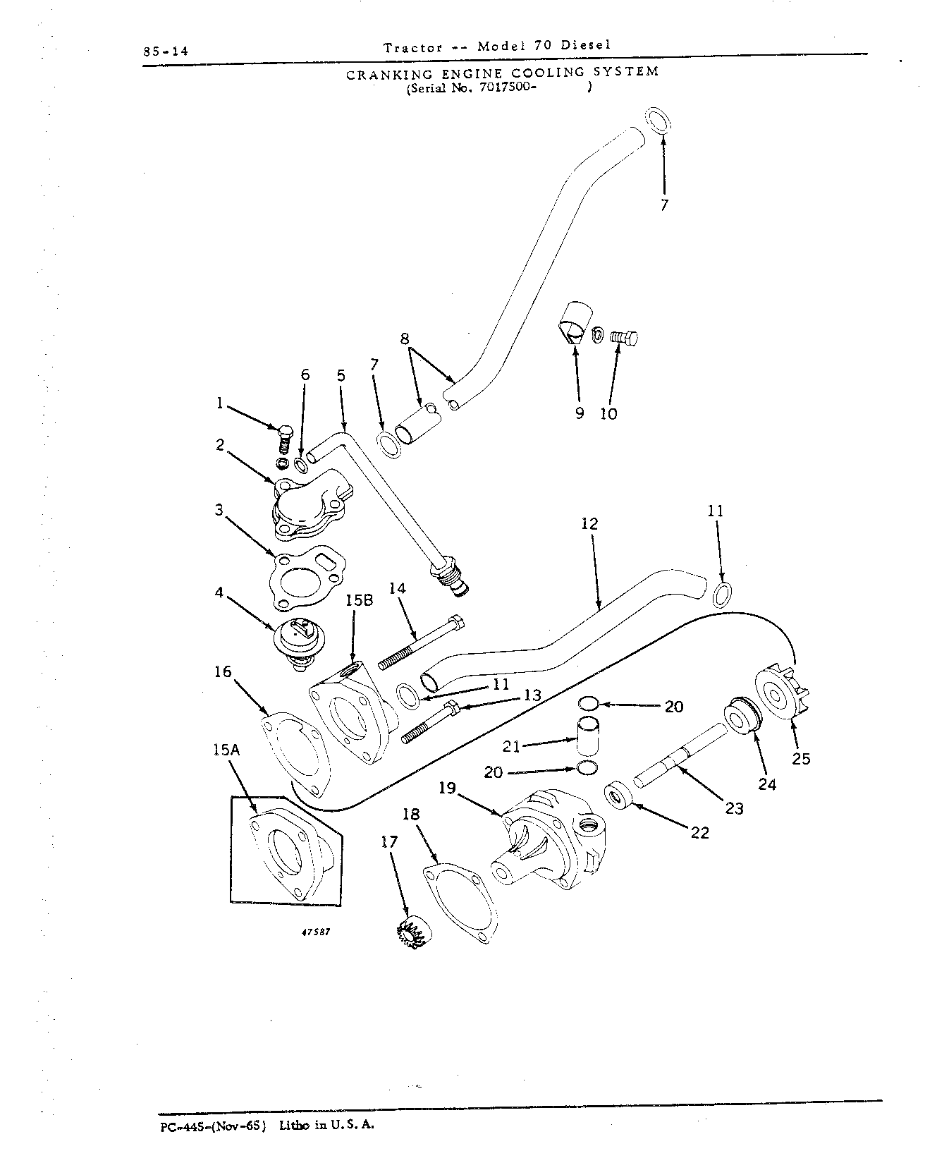 Section 85 - Cranking Engine (Continued)