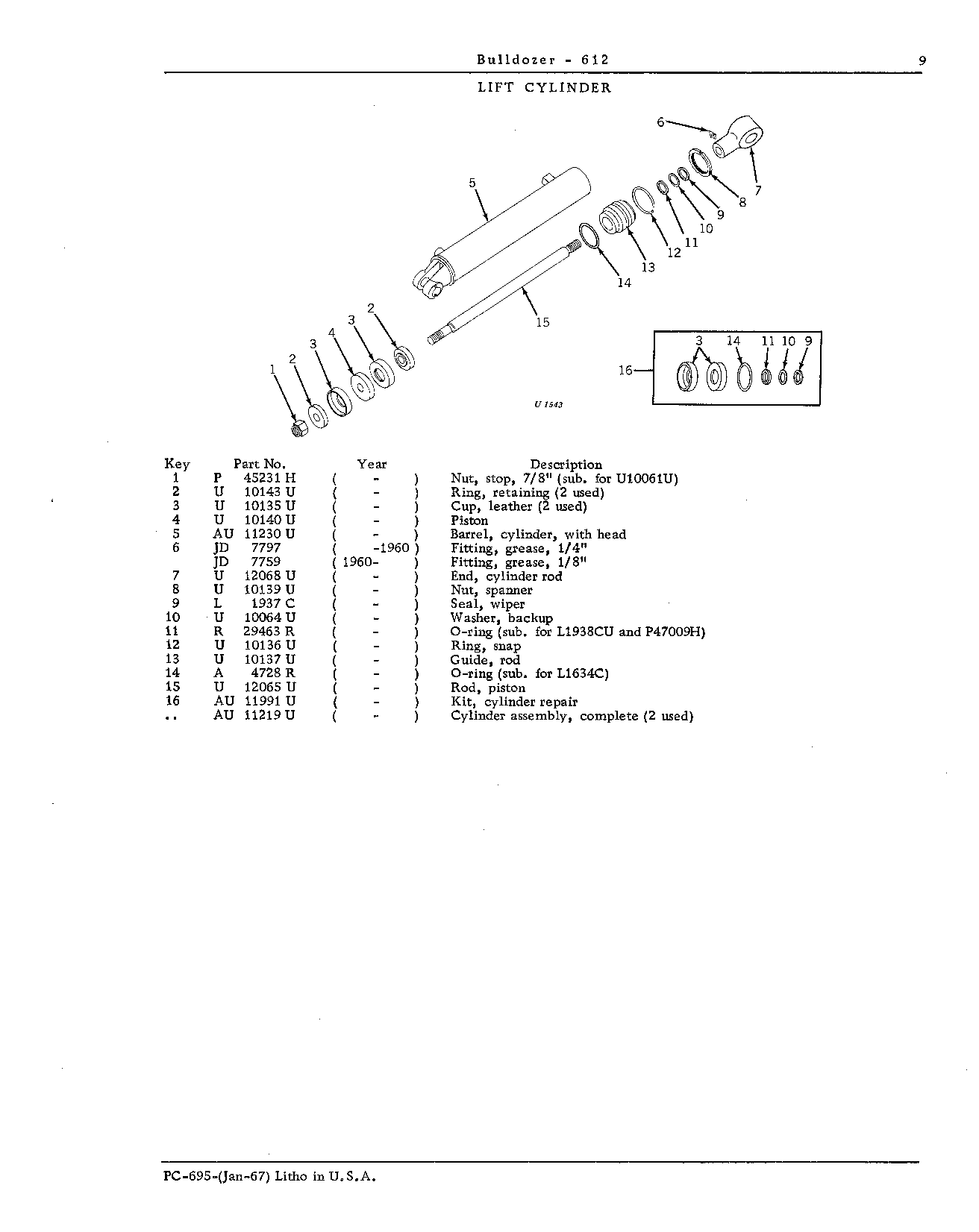 Lift Cylinder