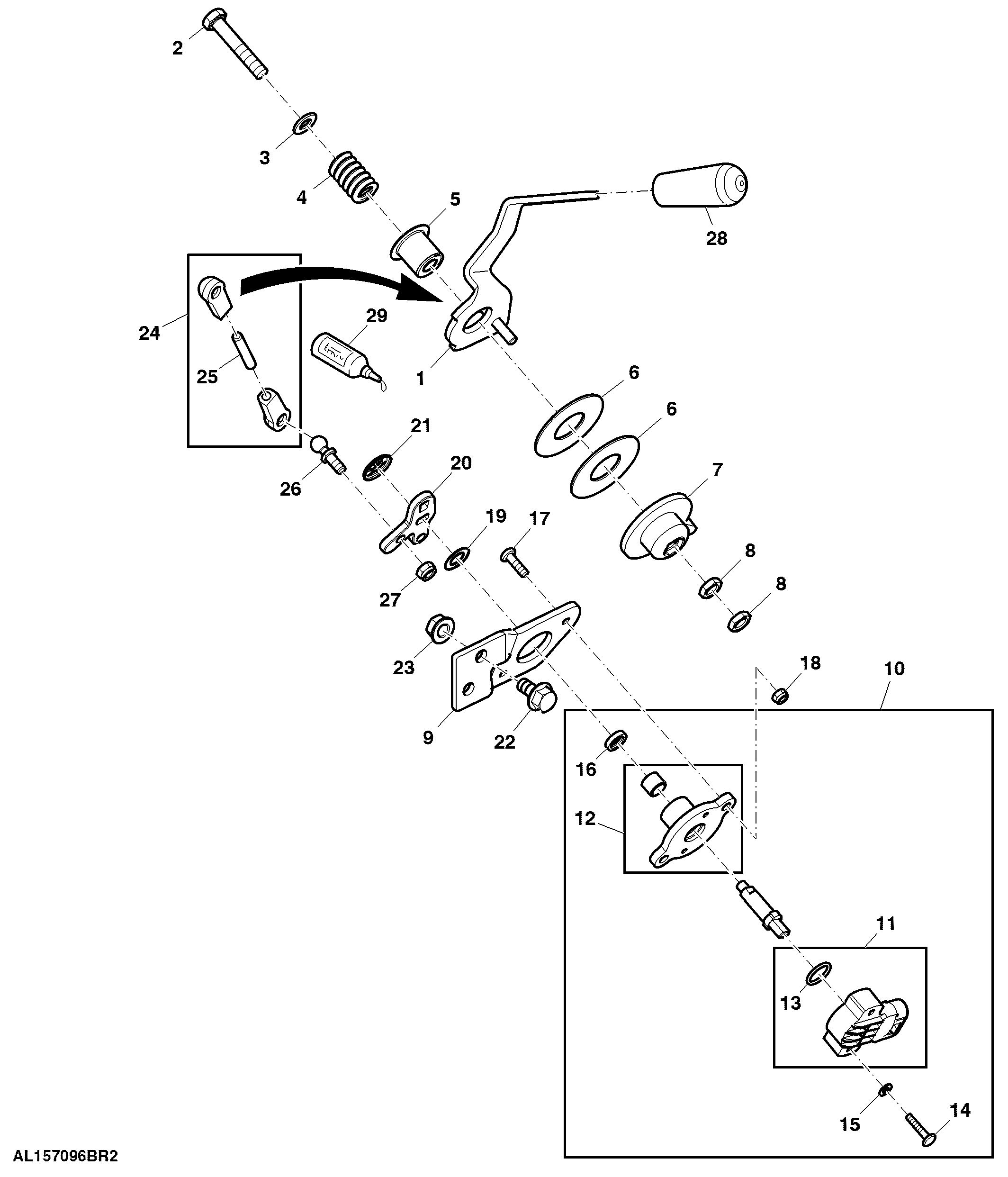 Electronic Speed Control, W/O Multi Function Lever Installation
