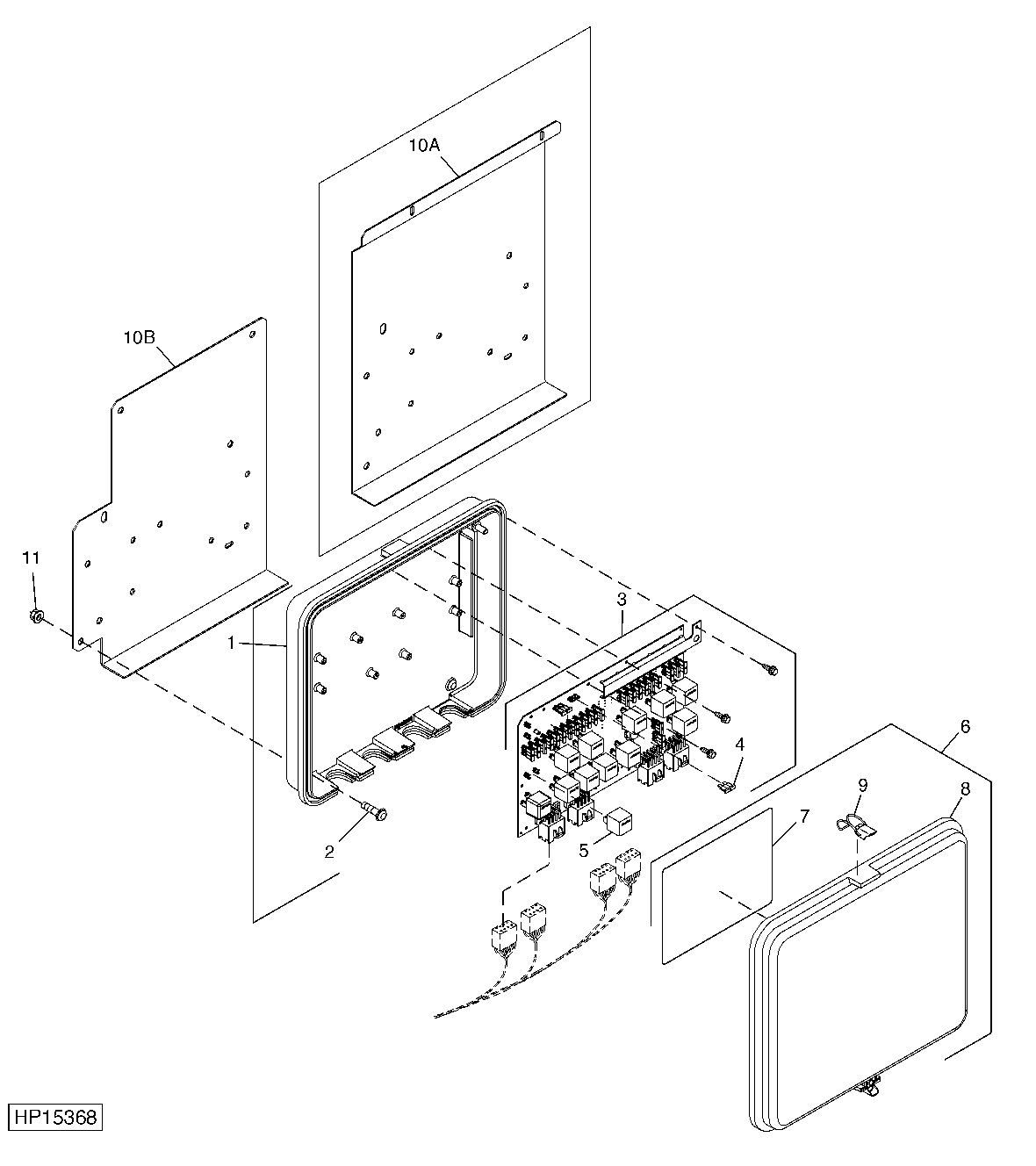 Circuit Breaker and Relay Panel (695401 - )