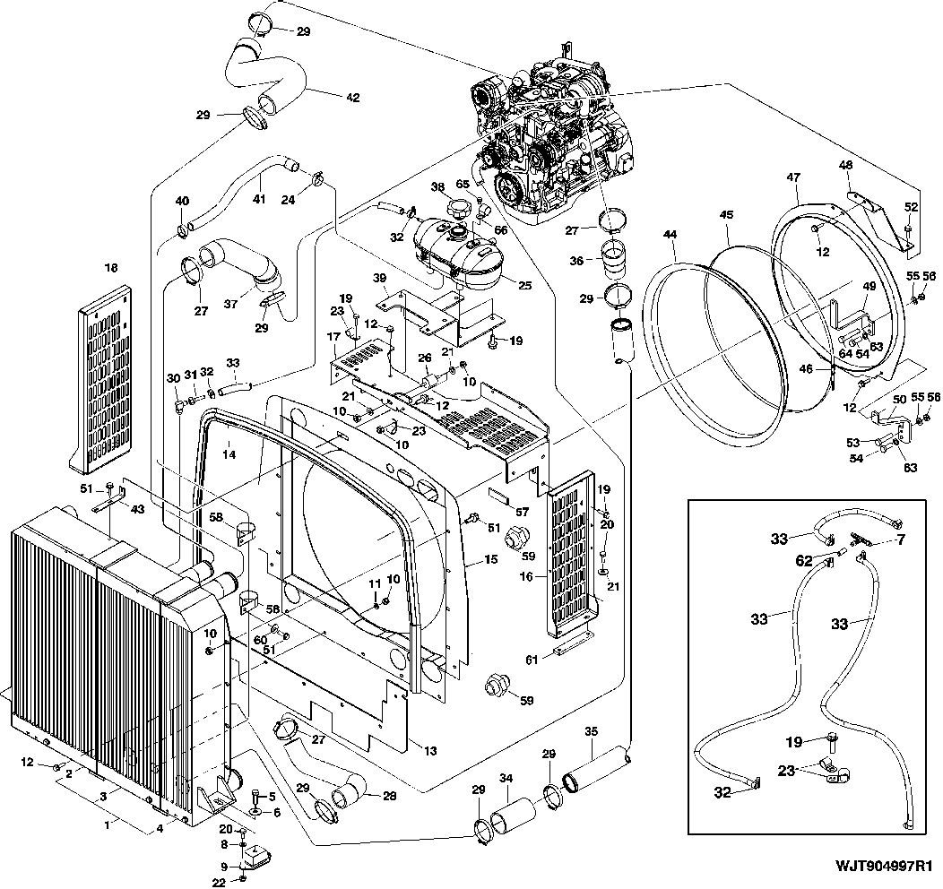 Cooling System Hoses and Fittings ( - 004331)