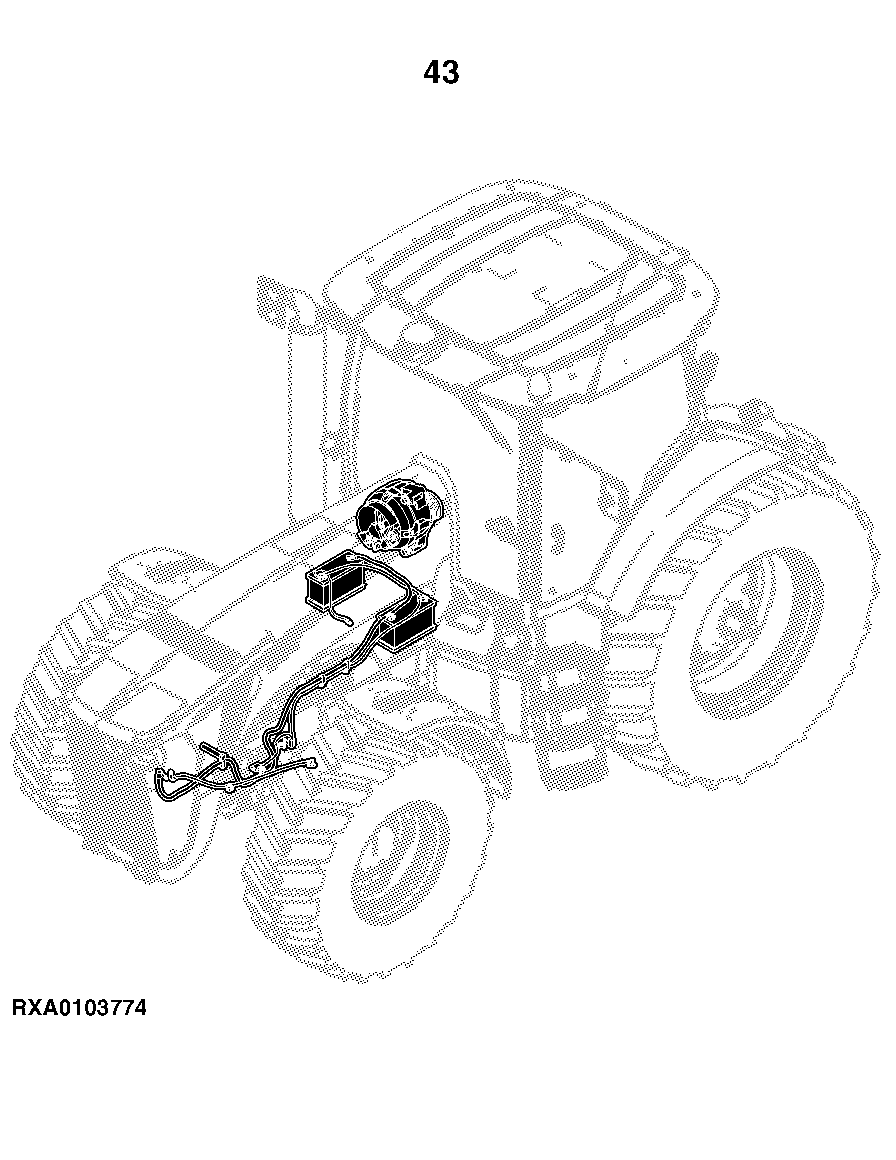 8345R Tractor (S.N. 000101 - 053099)(Worldwide)