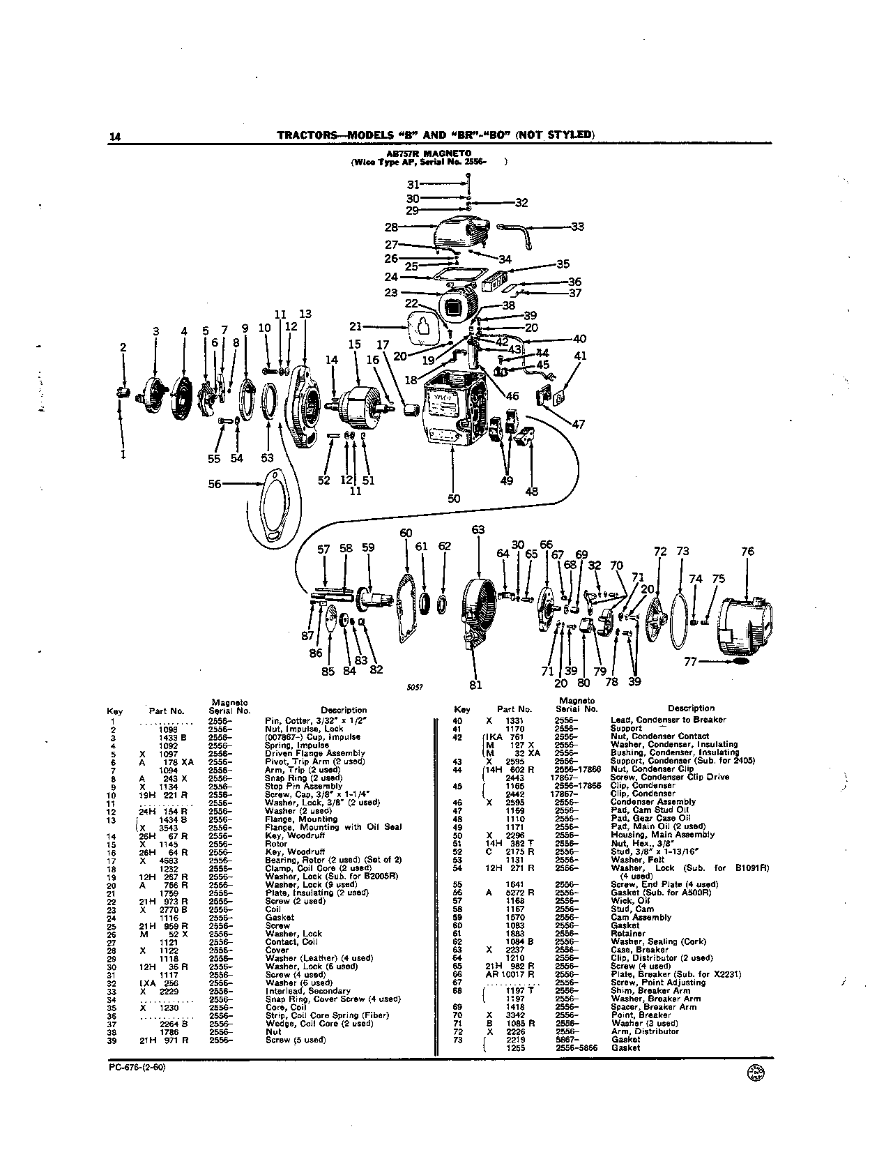 Magneto Parts (Continued)