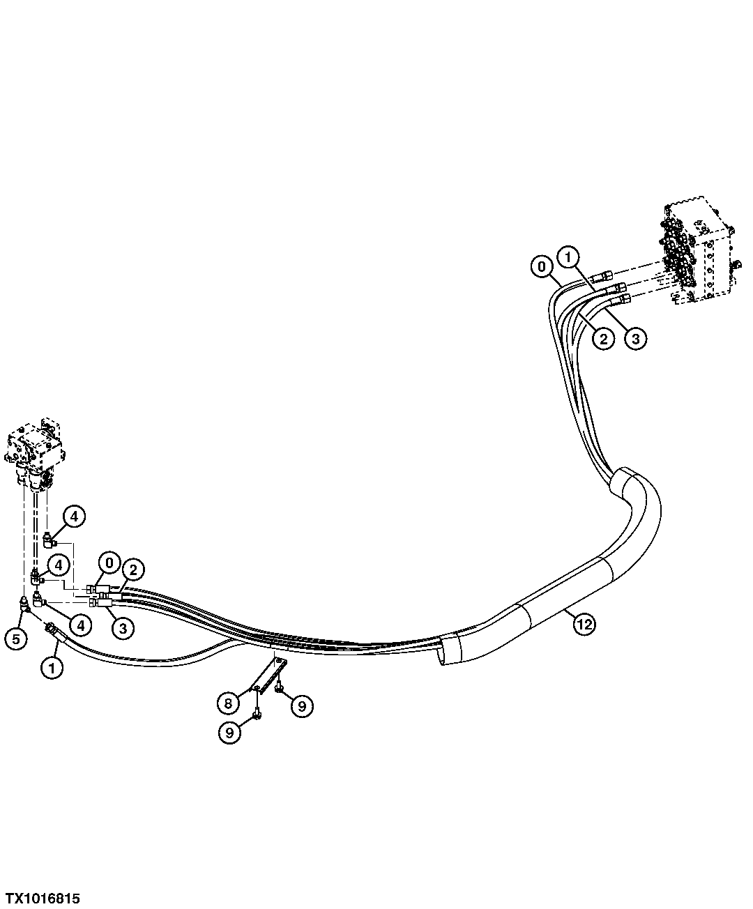 Pilot Lines (Pilot Signal Manifold To Propel Pilot Valve)