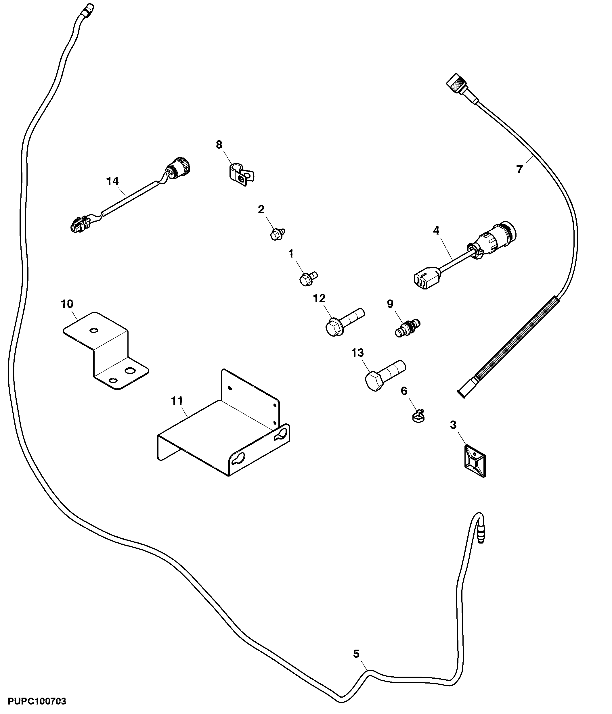 Machine Communication Radio Brackets and Harnesses, All Makes
